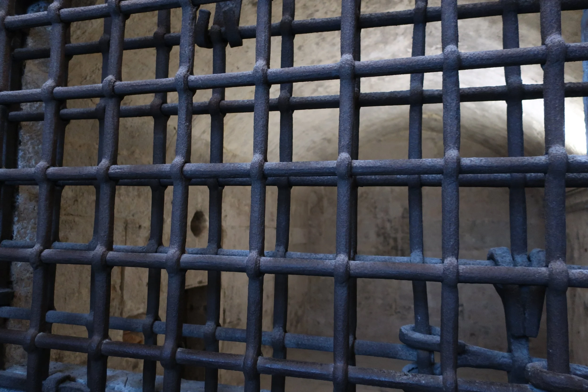  Venice 2023--Inside the Doge's Palace. The Prison (which was directly connected to the courtrooms through the Bridge of Sighs) 