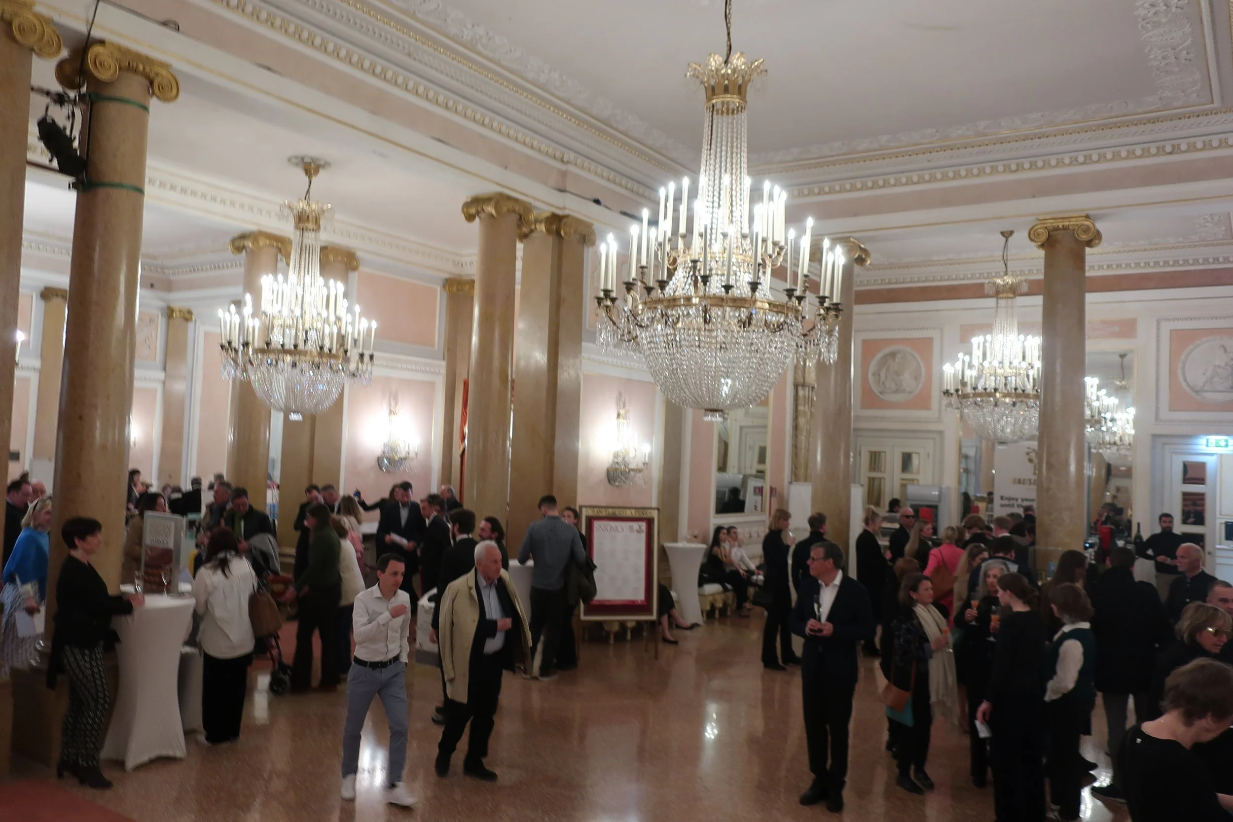  Venice 2023--Gran Theatro La Fenice-Lobby before the performance 