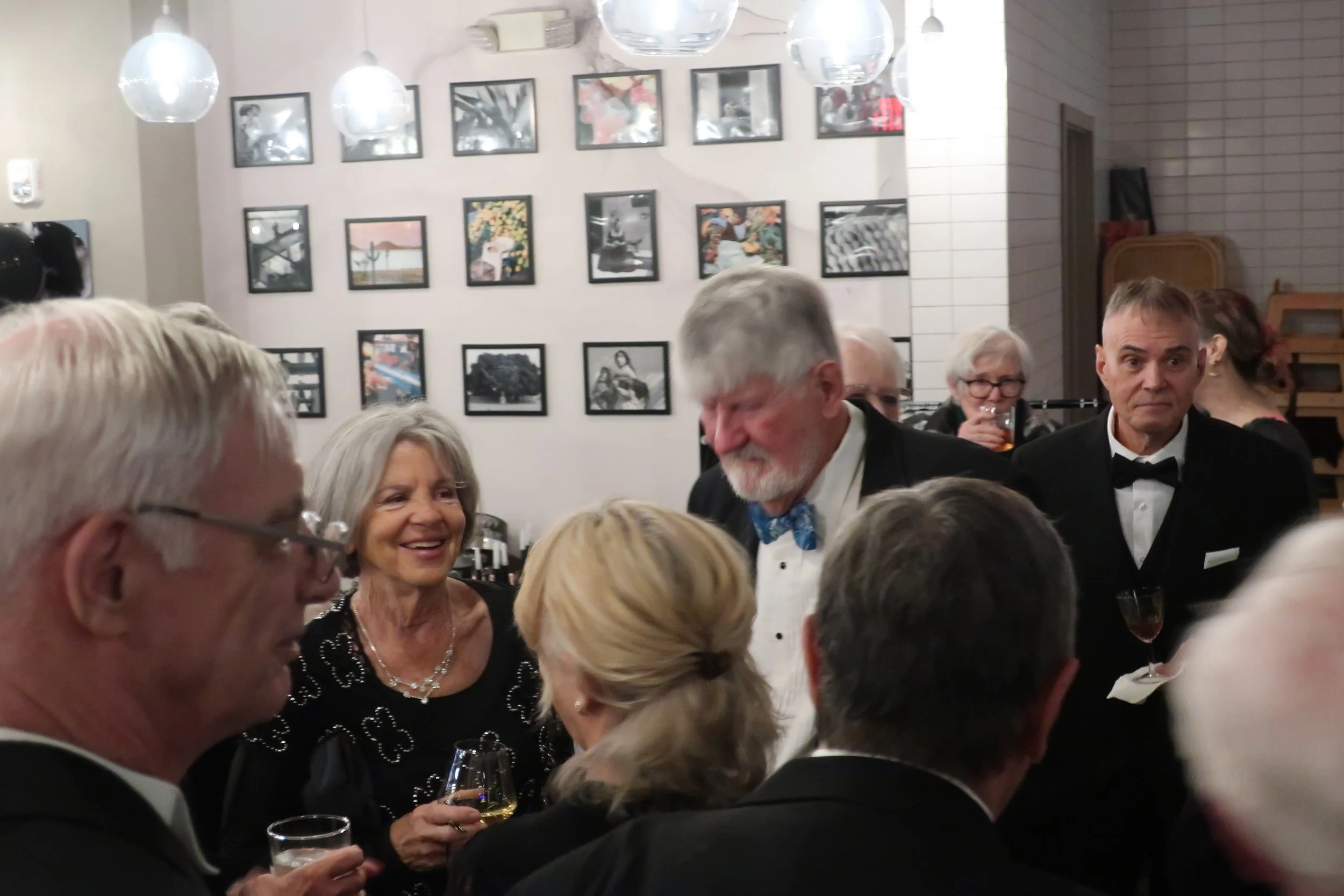  DC--Paraiso--New Year's Eve 2024--Cocktail Hour before dinner--Michael Cantlon, Kathy Chamberlain, Bob Bush, Steve Kohlhaas 