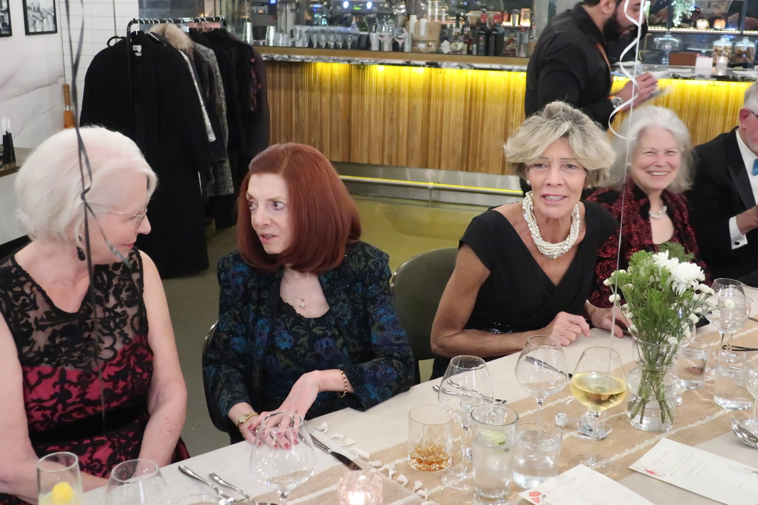  DC--Paraiso--New Year's Eve 2024--Dinner--Kathryn Greene, Eugena Blyth, Debbie Schreiber and Jan Ennis 