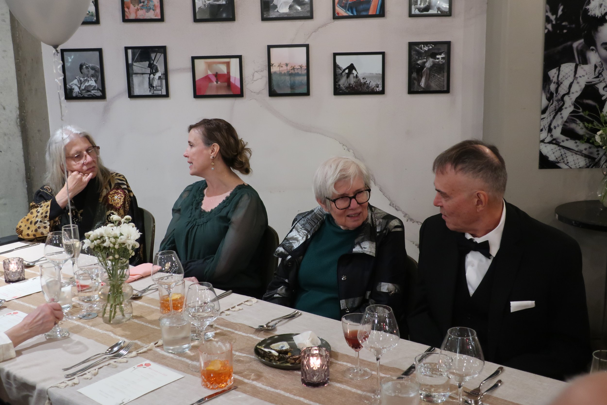  DC--Paraiso--New Year's Eve 2024--Dinner--Karen Hinks, Carole Holmberg, Cathy Pettinari and Steve Kohlhaas 