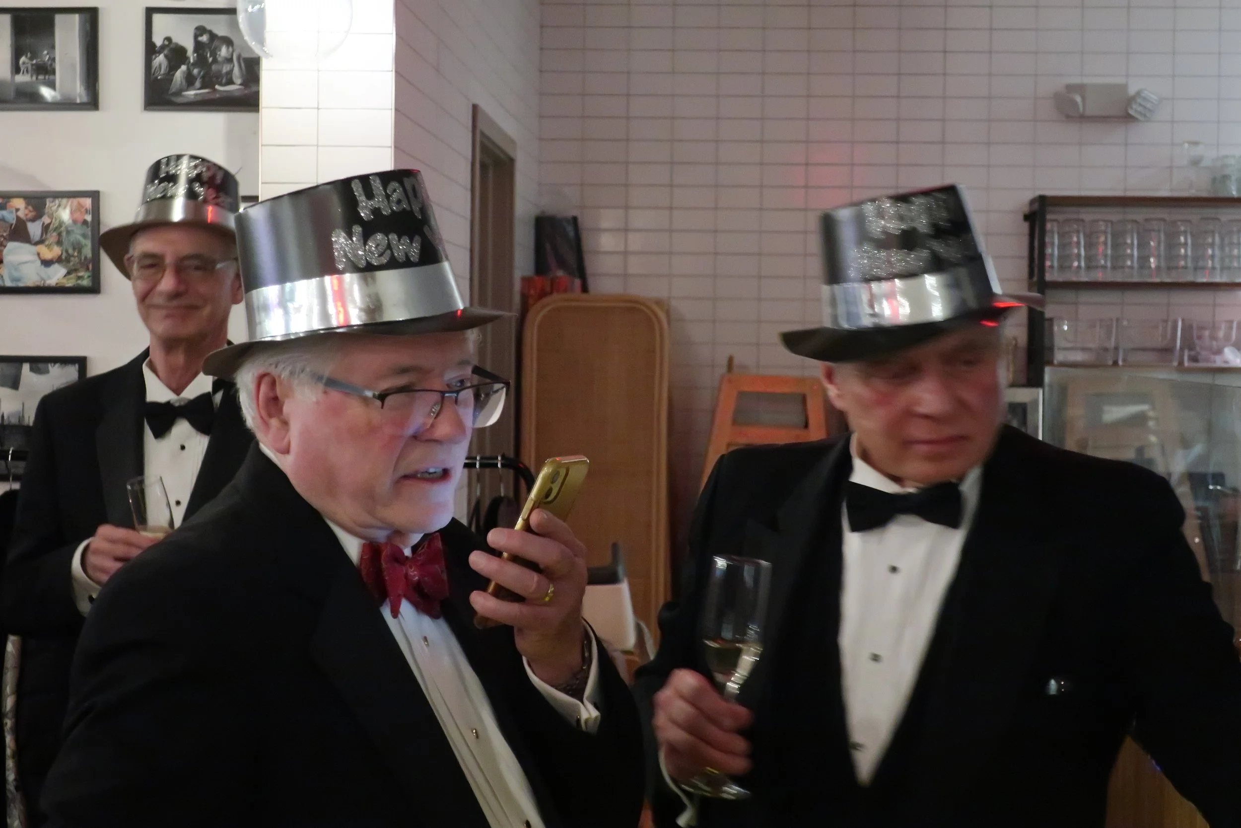  DC--Paraiso--New Year's Eve 2024--Dancing--Michael Cantlon, Stub Estey and Peter de Gajary 