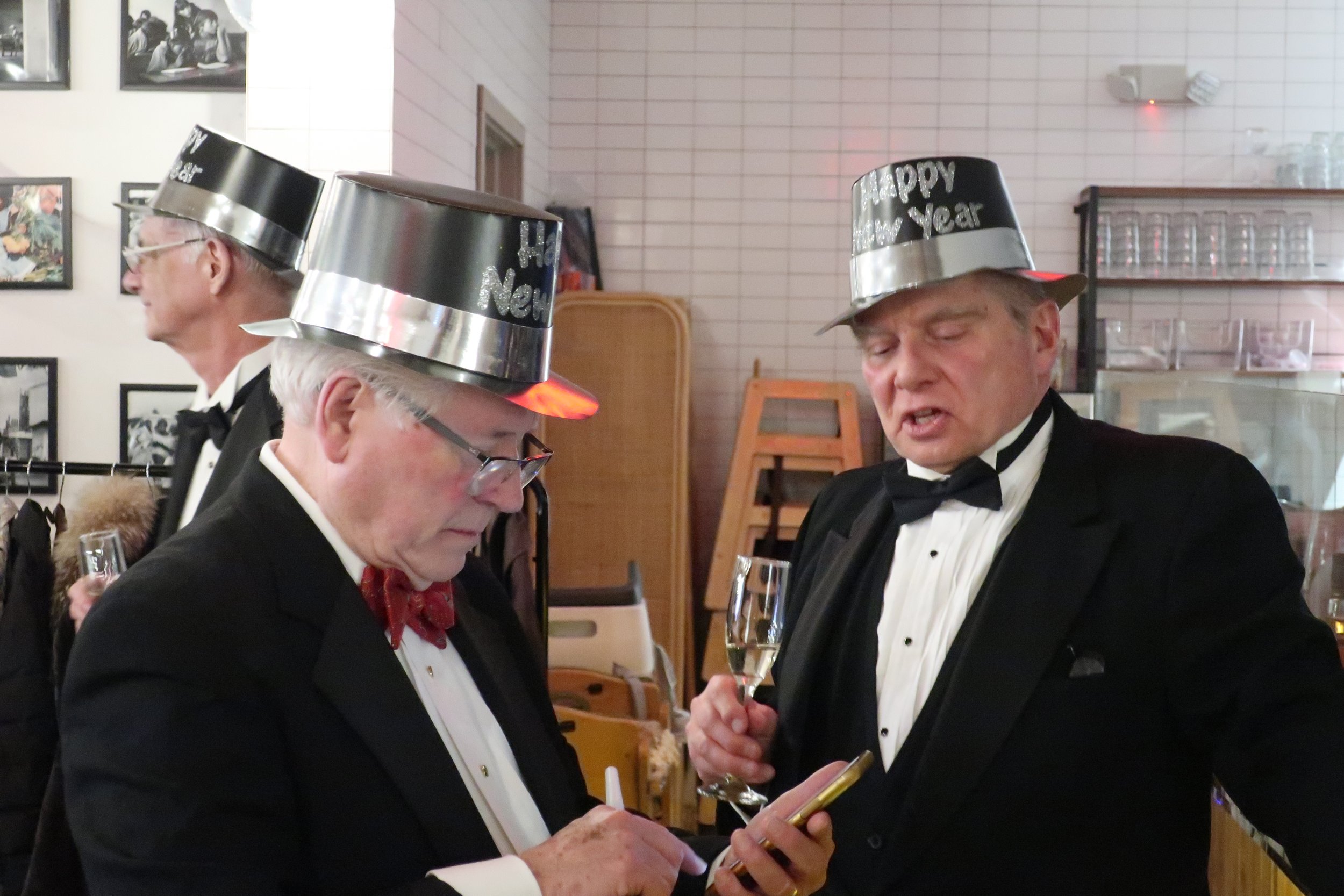  DC--Paraiso--New Year's Eve 2024--Dancing--Michael Cantlon, Stub Estey and Peter de Gajary 