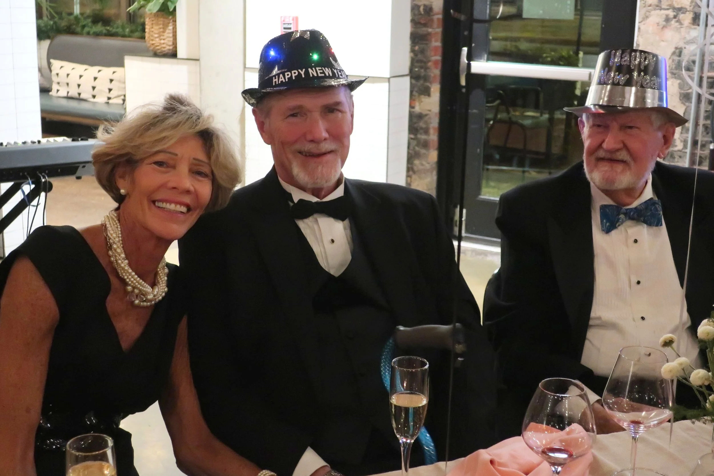  DC--Paraiso--New Year's Eve 2024--Debbie and Rick Schreiber and Bob Bush 