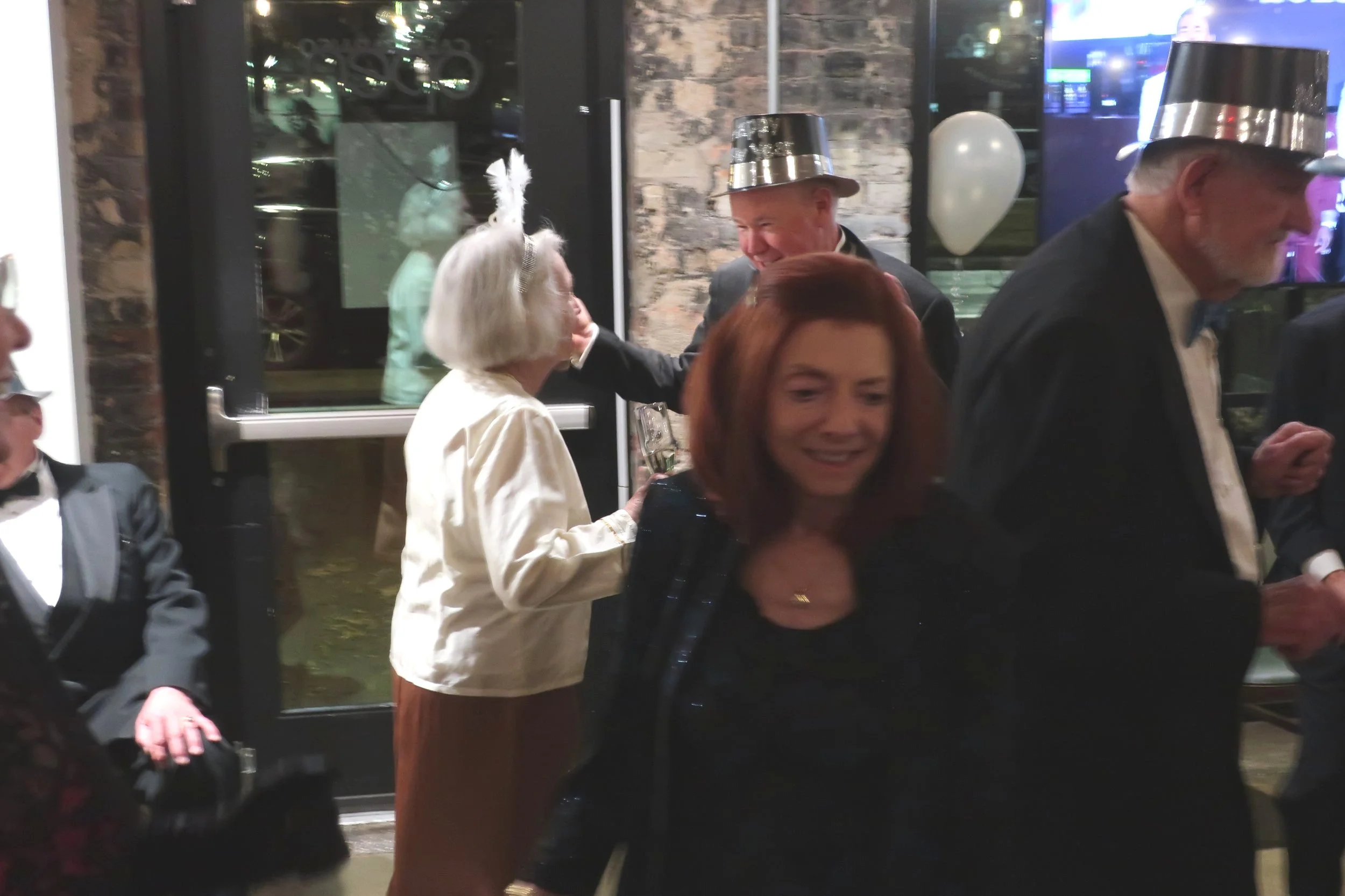  DC--Paraiso--New Year's Eve 2024--Dancing--Carrol Kindel, Gene Butler, Eugena Blythe and Bob Bush 
