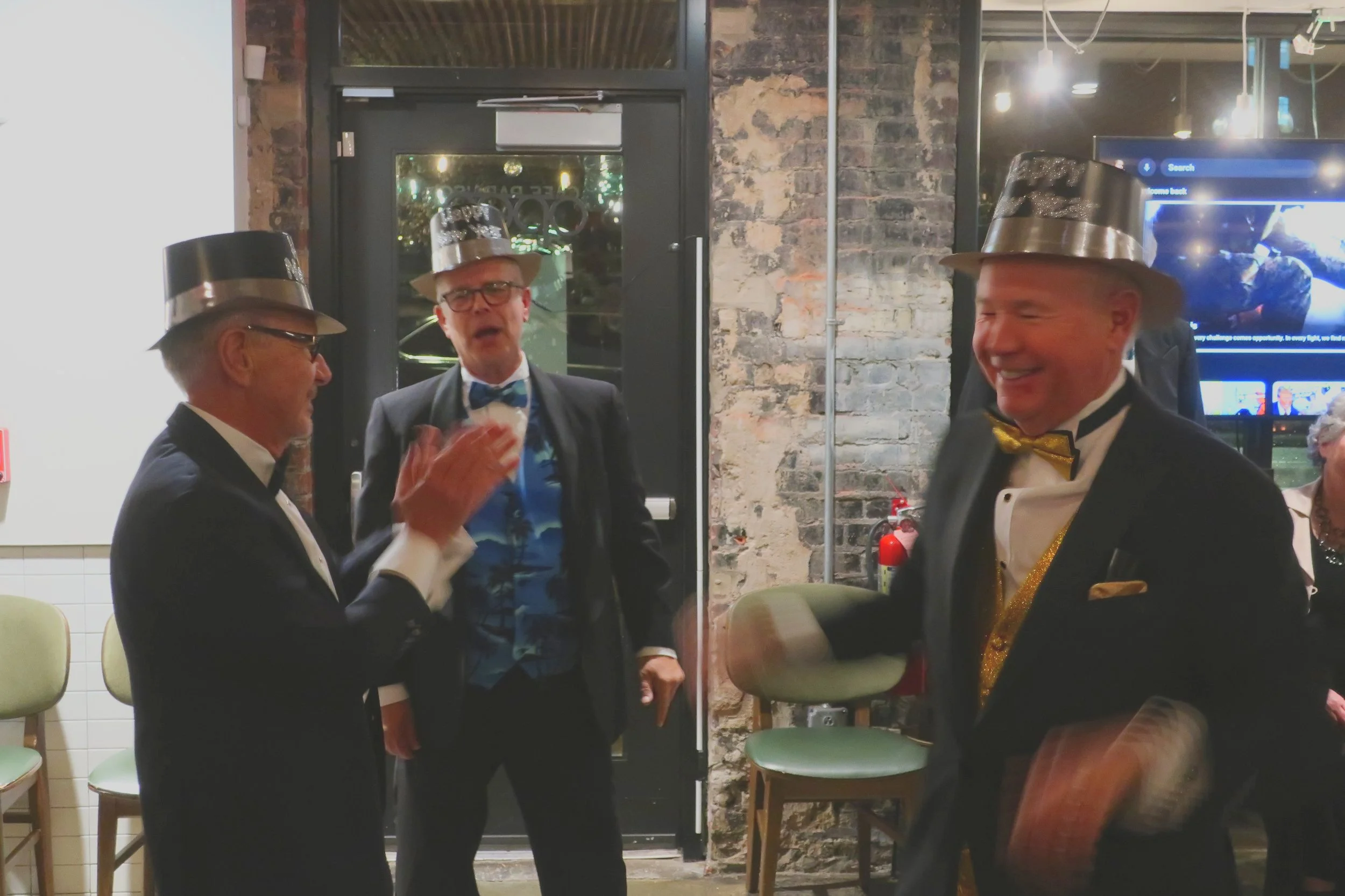  DC--Paraiso--New Year's Eve 2024--Dancing--Enrique Gomez, Keith Havens, Gene Butler (SHOUT!) 