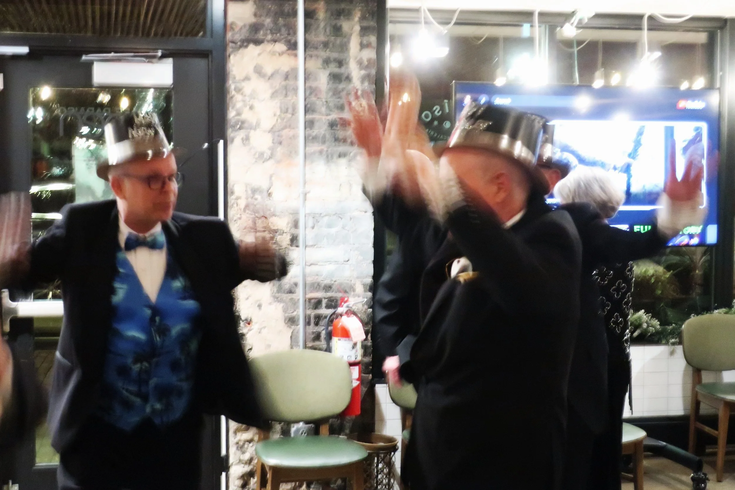  DC--Paraiso--New Year's Eve 2024--Dancing--Enrique Gomez, Keith Havens, Gene Butler (SHOUT!) 