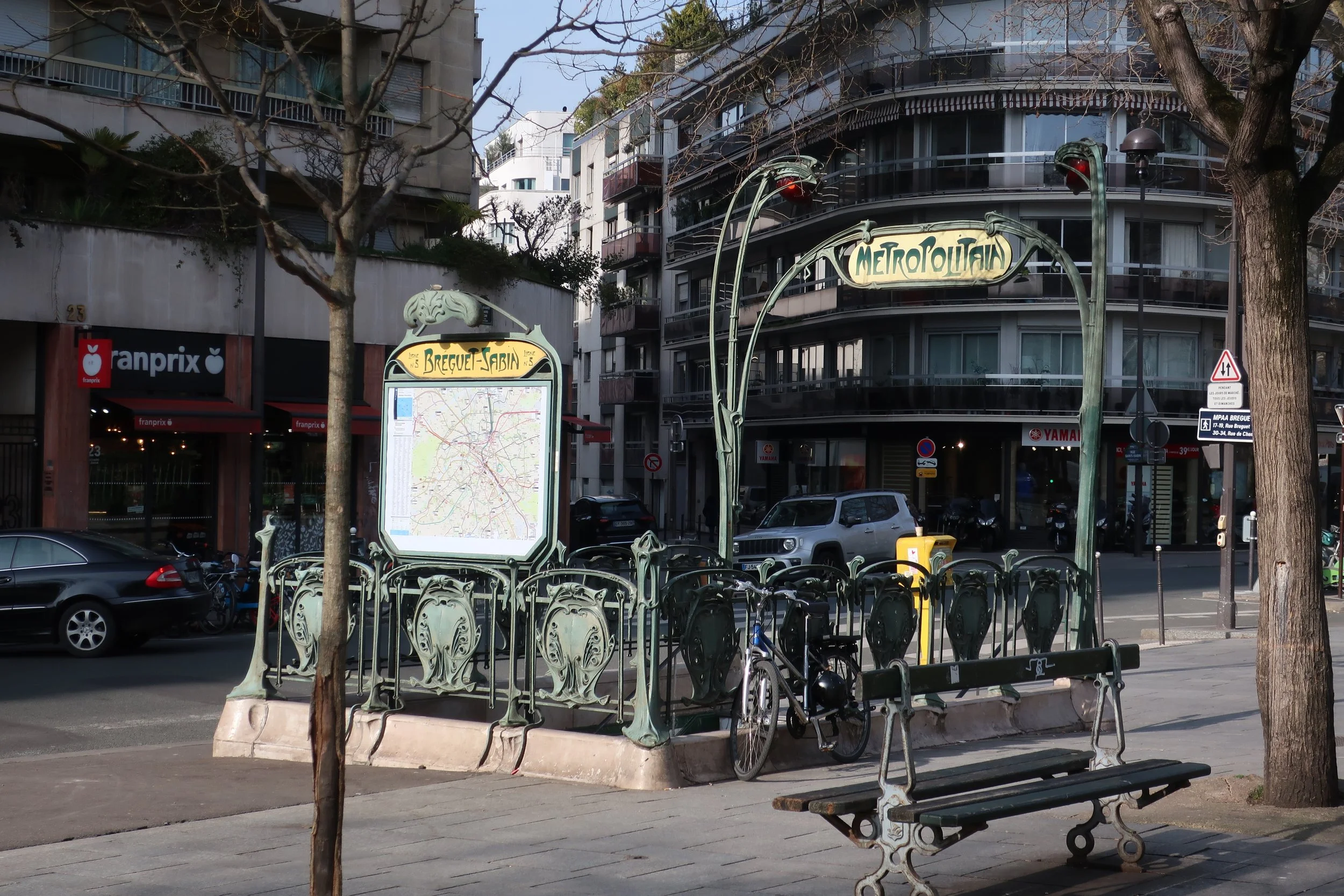  Paris--Spring 2025--Breguet Sabin Metro station 