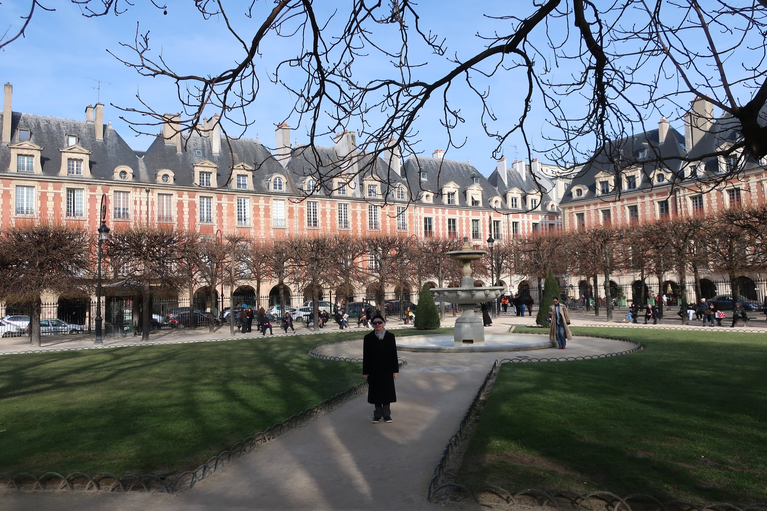  Paris--Spring 2025--Place des Vosges--A housing development from the 1800's 