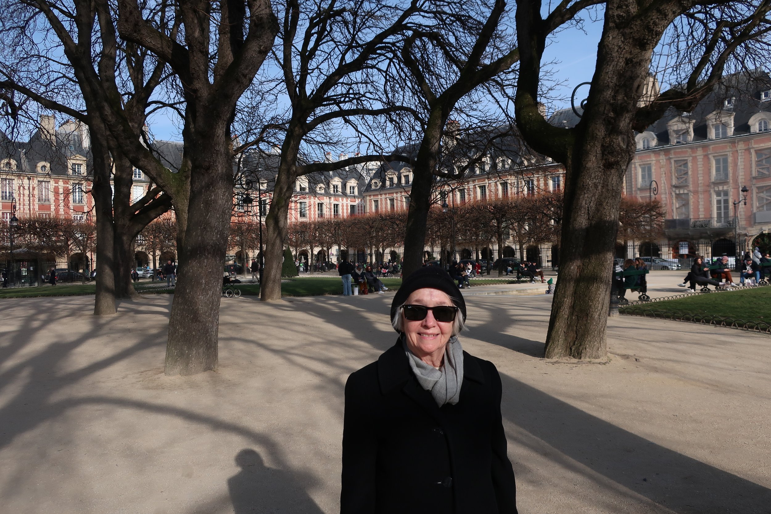  Paris--Spring 2025--Place des Vosges--A housing development from the 1800's--Carrol Benner Kindel 