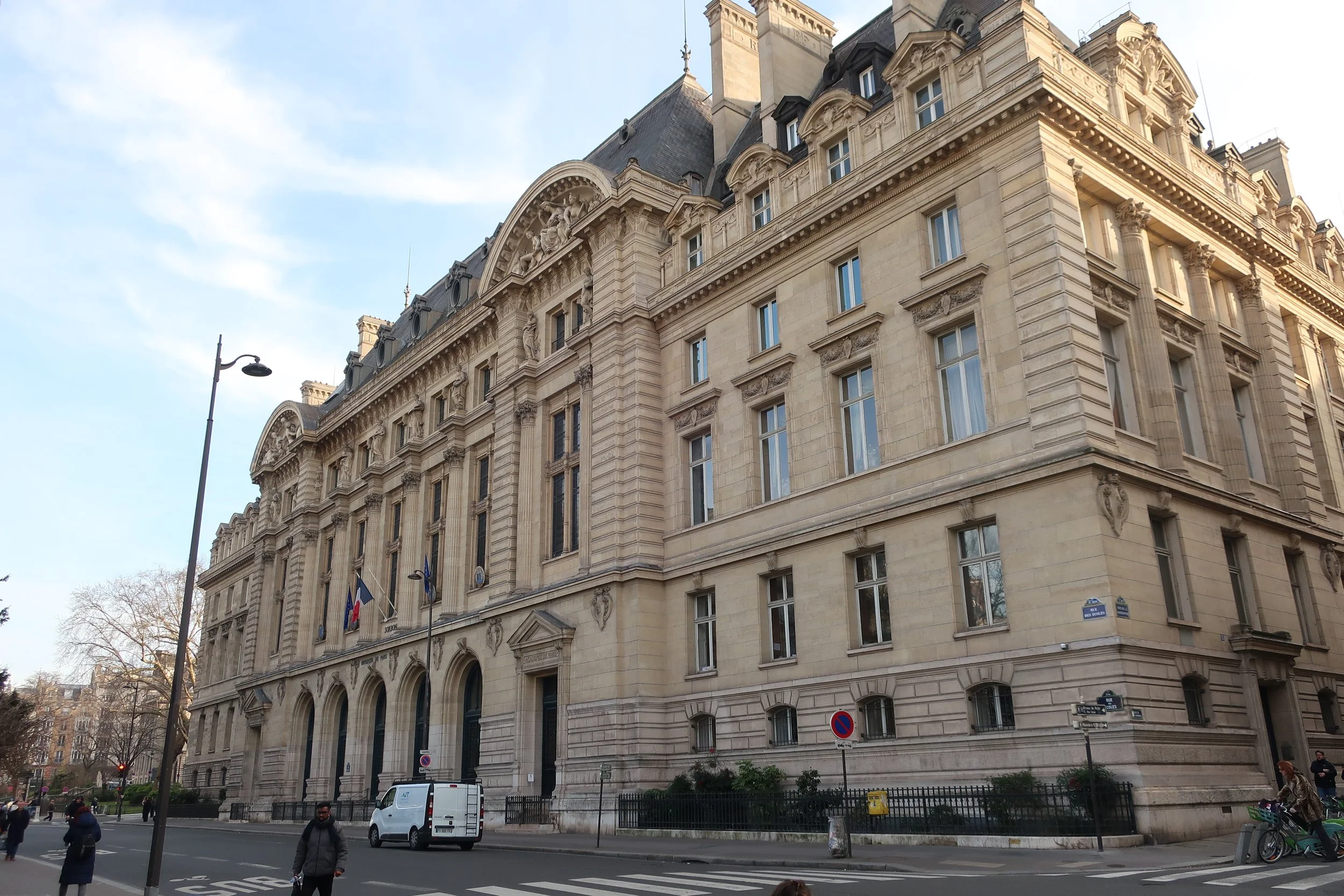  Paris--Spring 2025--The Latin Quarter--The Sorbonne (one of the main buildings) 