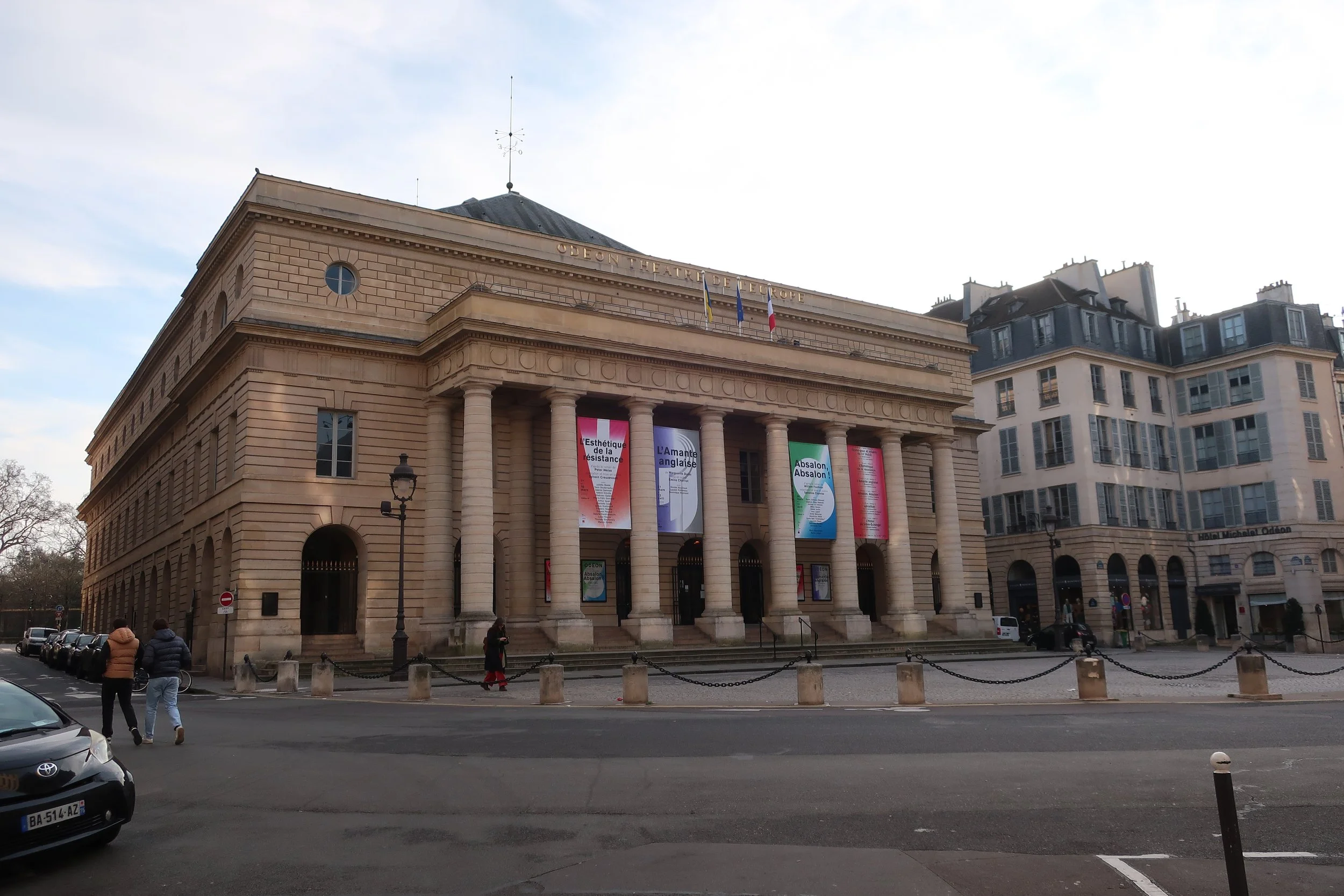  Paris--Spring 2025--The Odeon Theatre near our hotel 