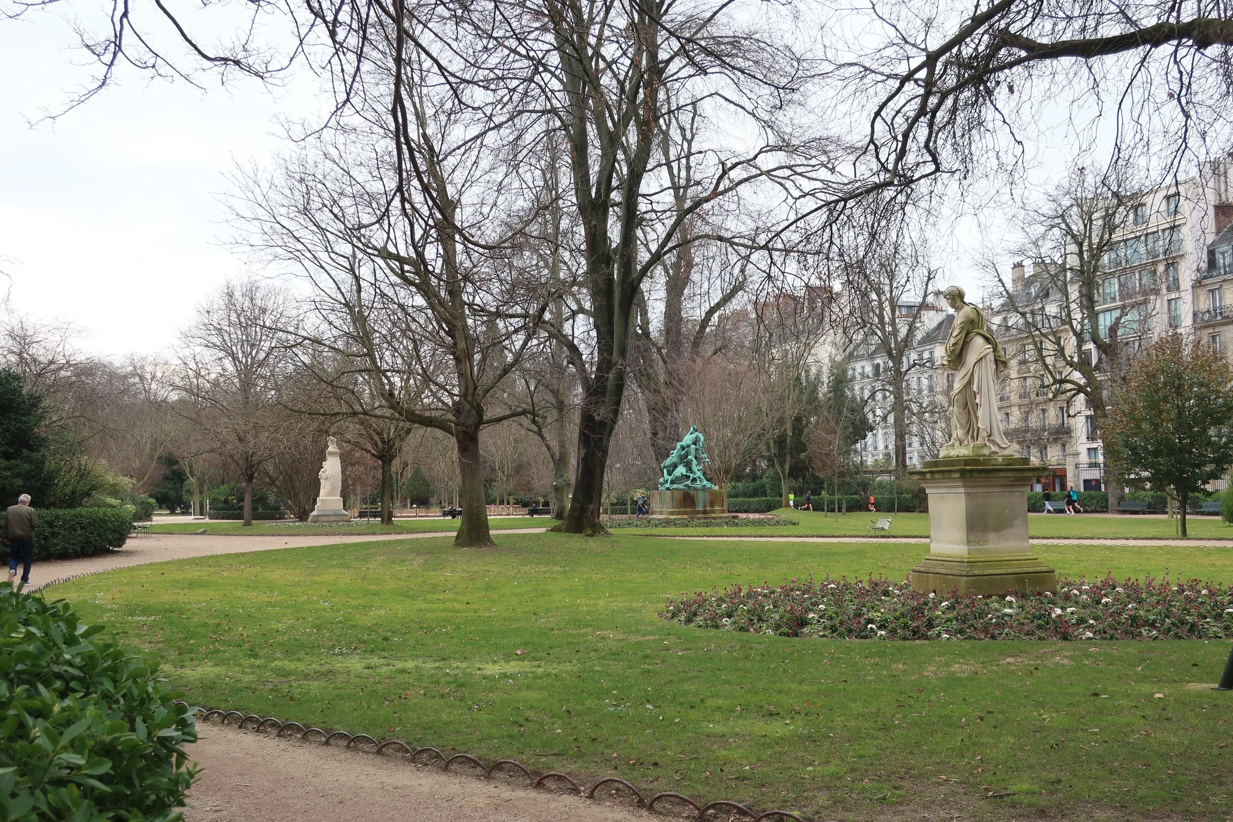  Paris--Spring 2025--The Luxembourg Gardens in St. Germain des Pres neighborhood 