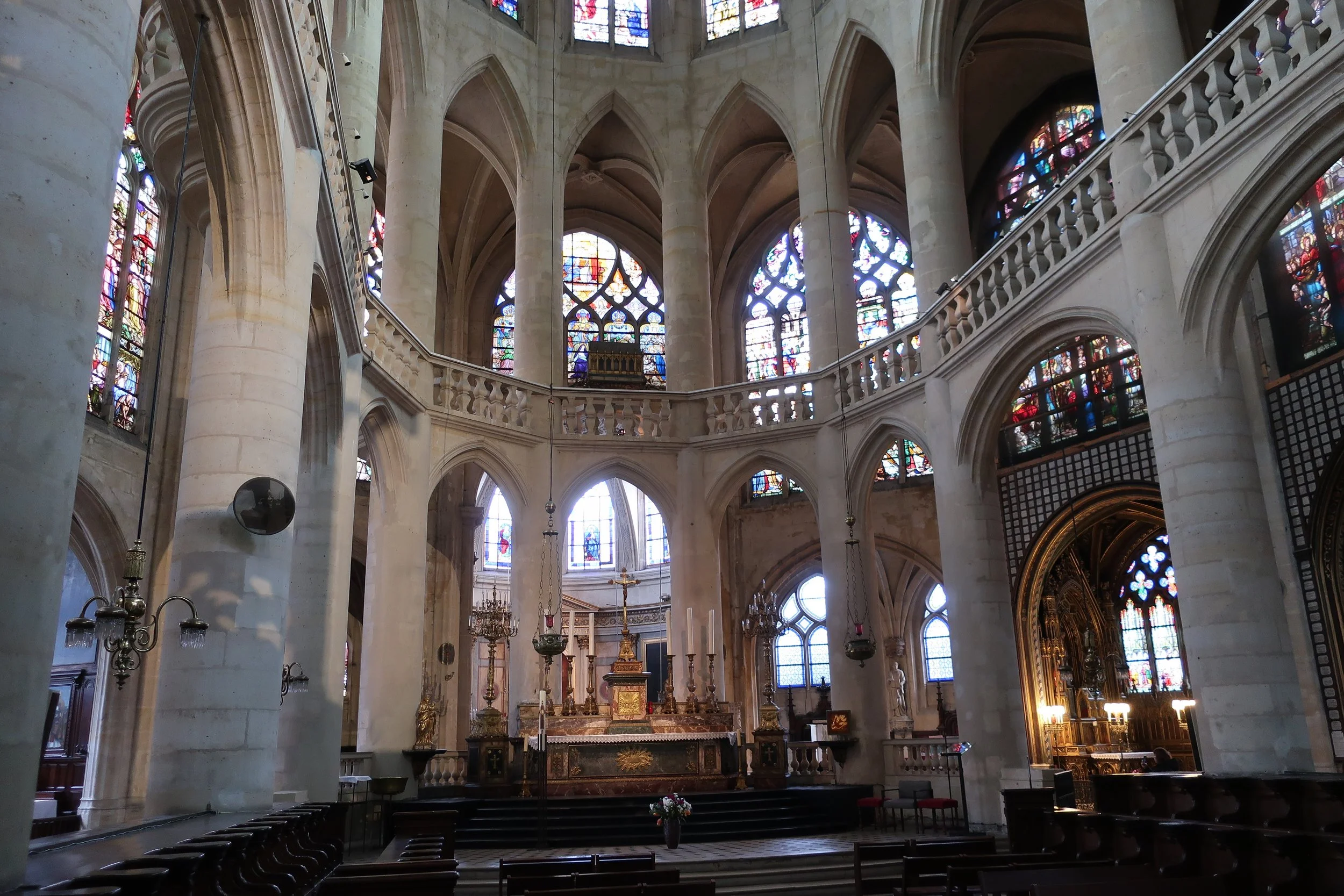  Paris--Spring 2025--St. Etienne du Mont with interior 