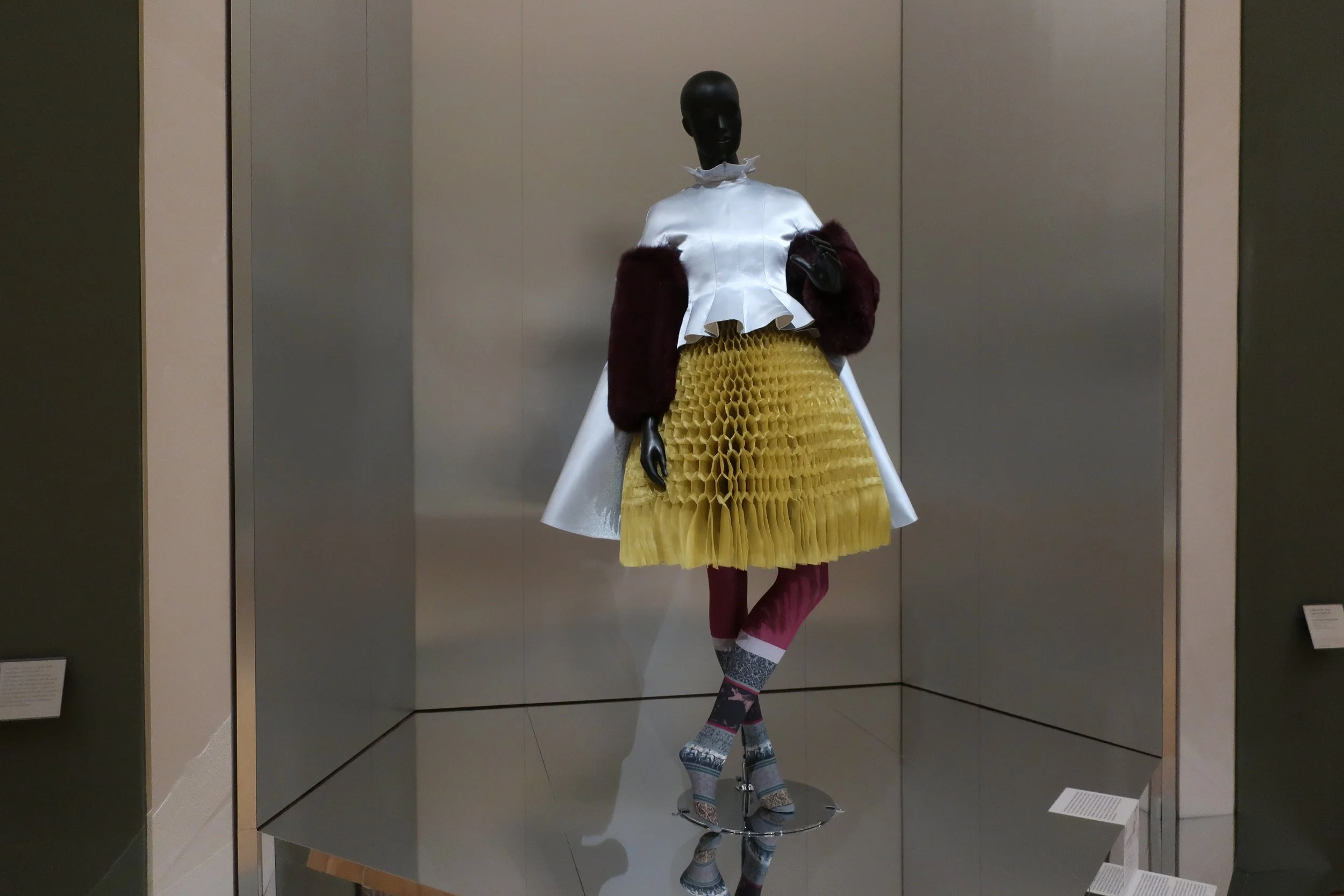  Paris--Spring 2025--The Louvre at the Haute Couture exhibit (done among the collection) 