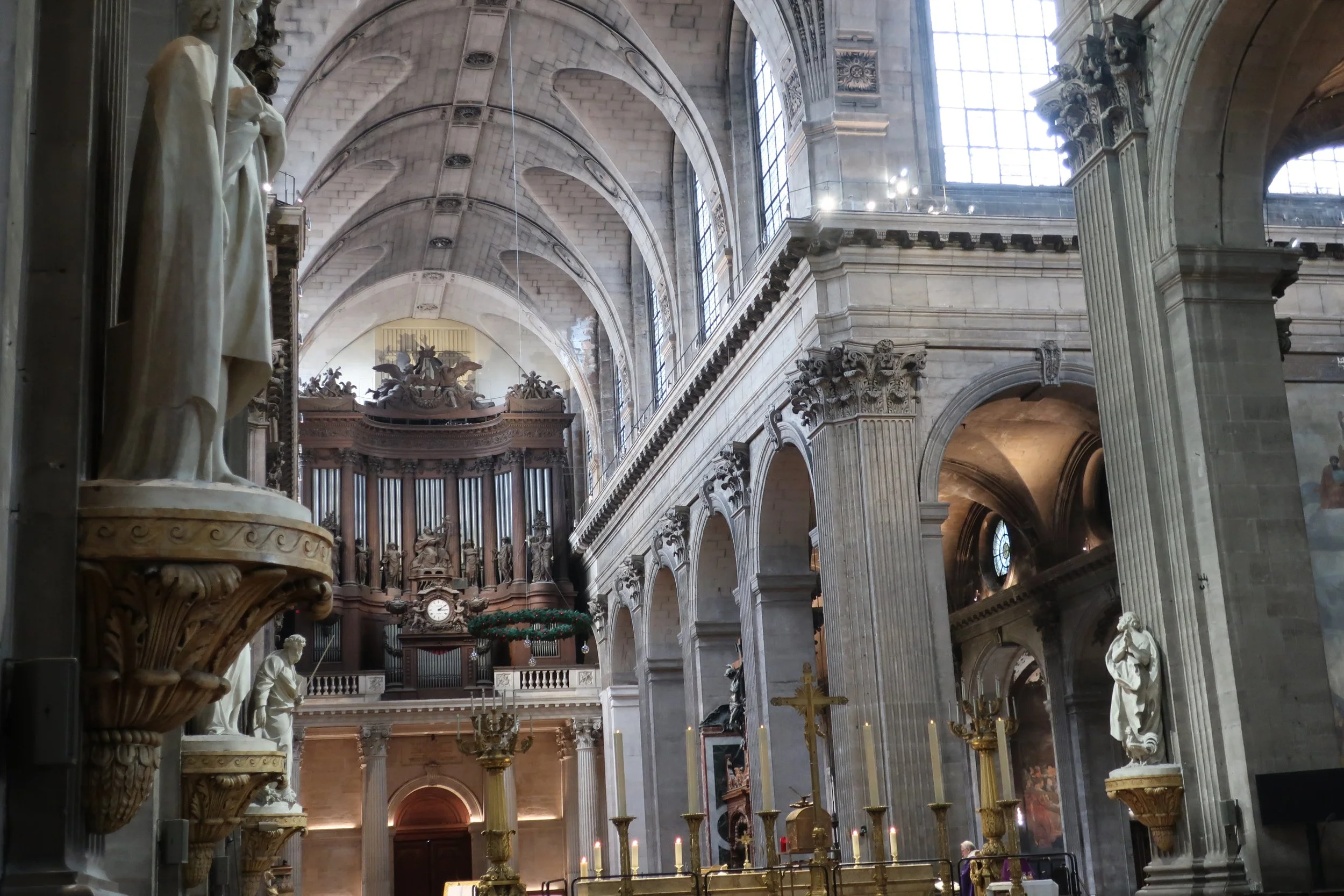  Paris--Spring 2025--The St. Sulpice Church in St. Germain des Pres neighborhood 