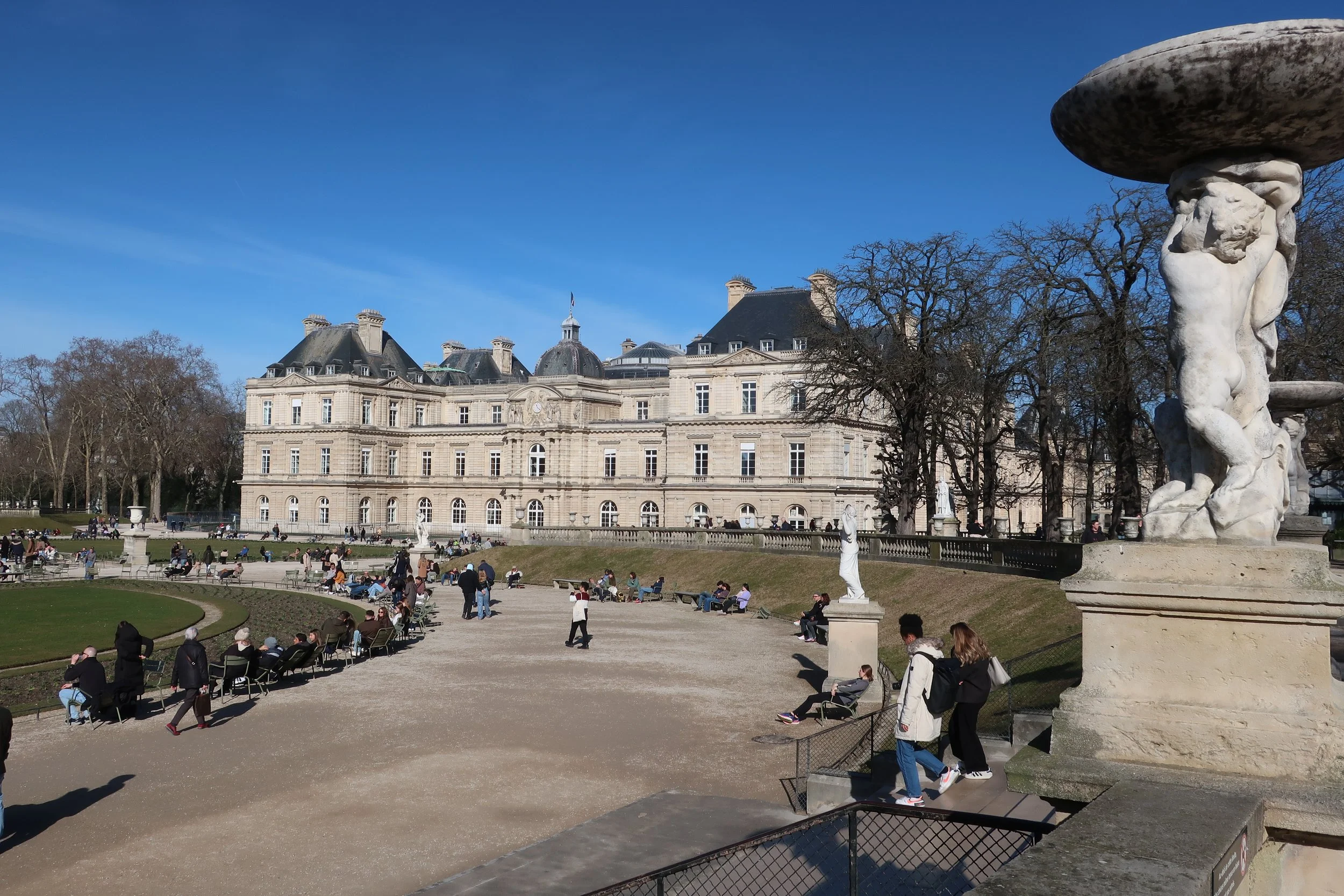  Paris--Spring 2025--Luxembourg Gardens in the St. Germain des Pres neighborhood, 