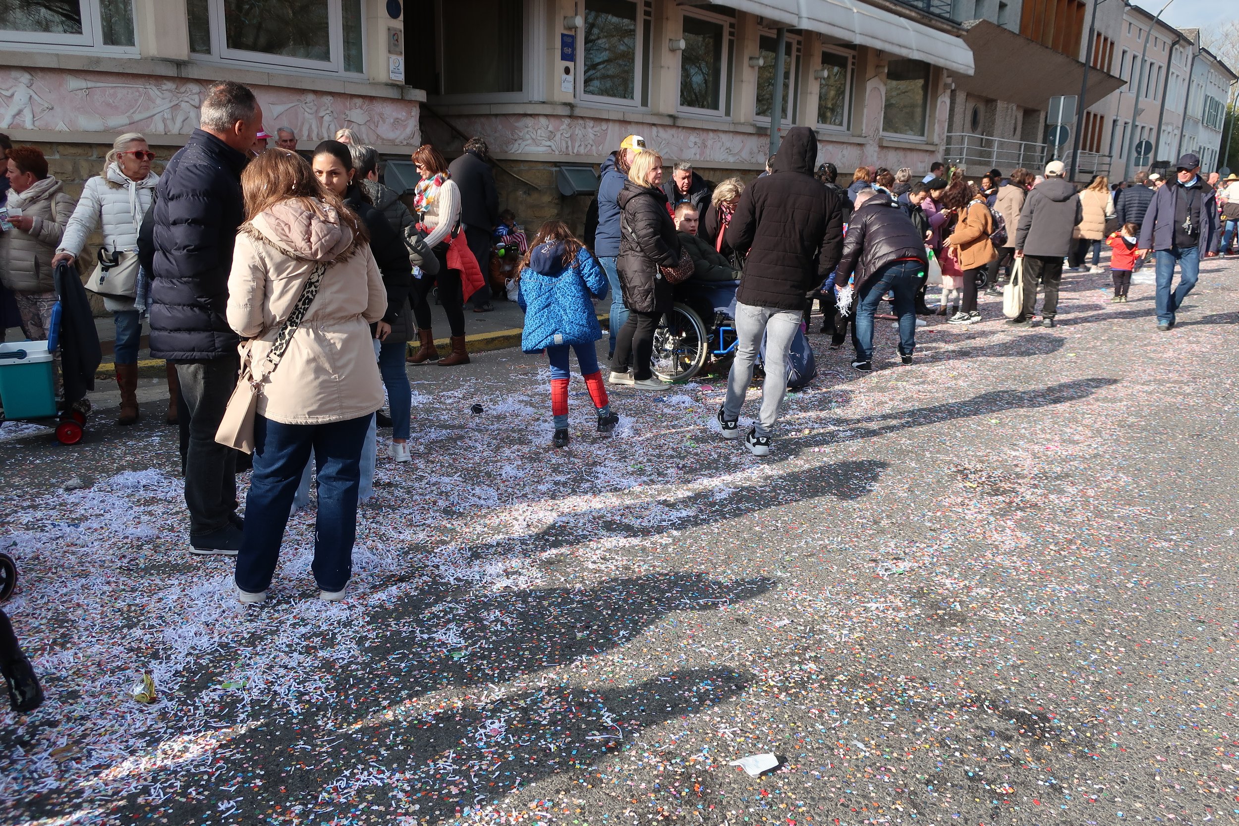  Luxembourg 2025--Remich Cavalcade Celebration--After the parade scene 