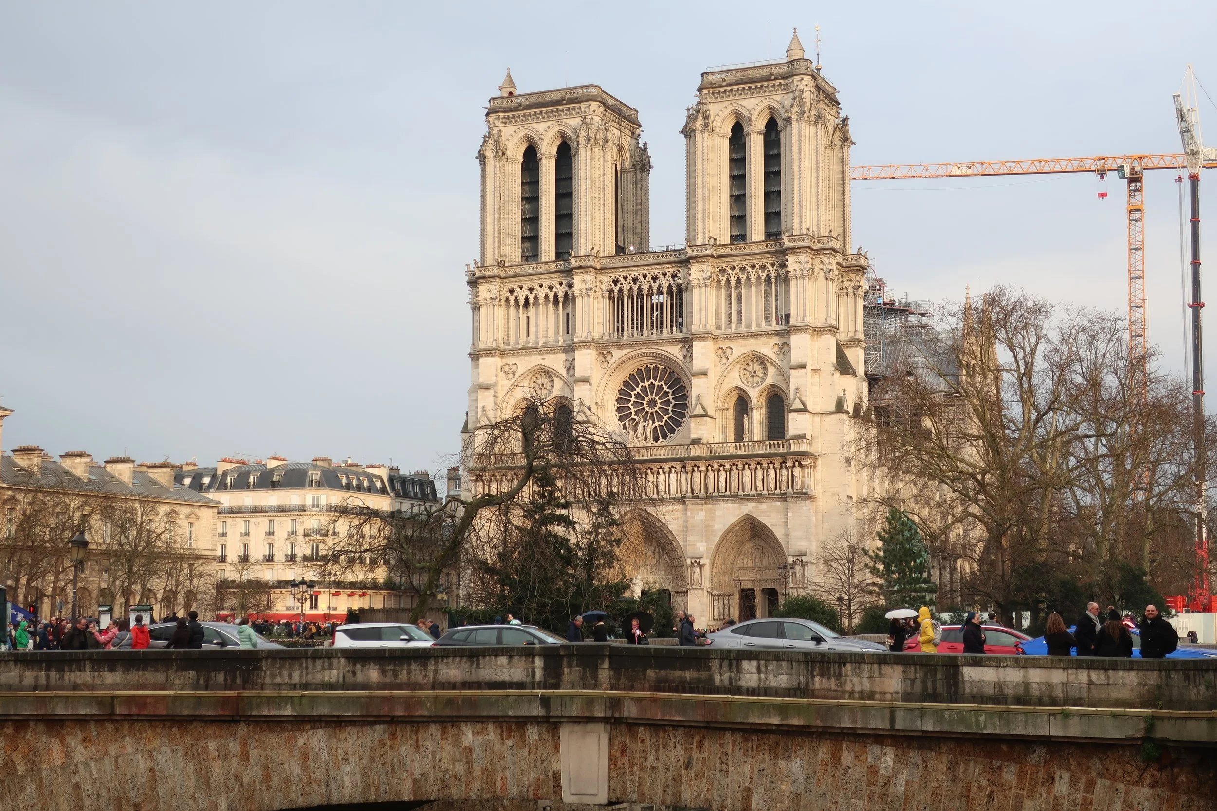  Paris--Spring 2025--Notre Dame from the Seine 