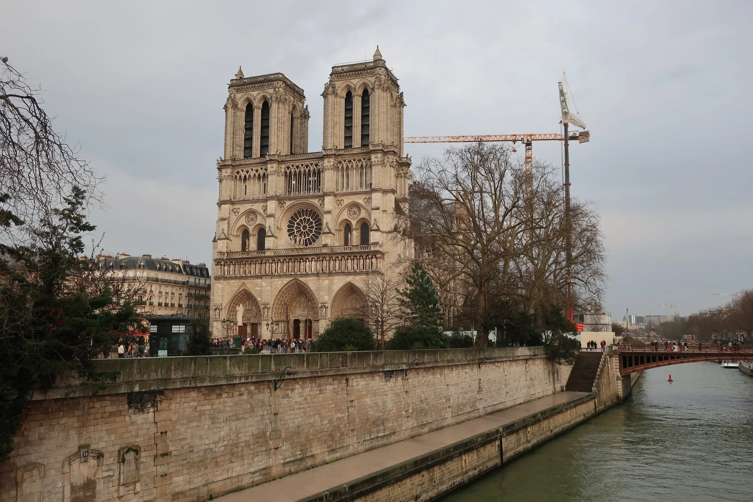  Paris--Spring 2025--Notre Dame from the Seine 