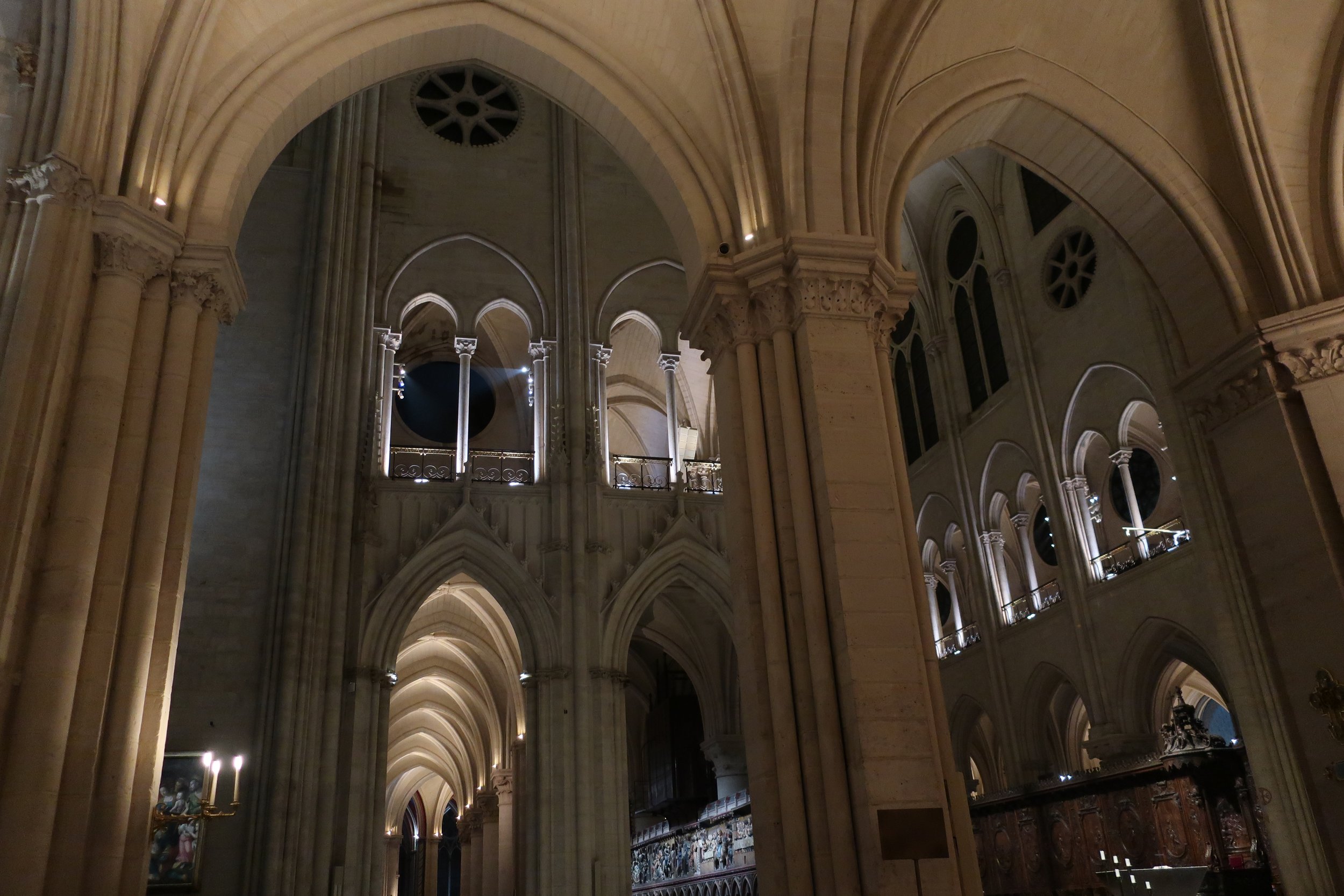 Paris--Spring 2025--Notre Dame Nave 