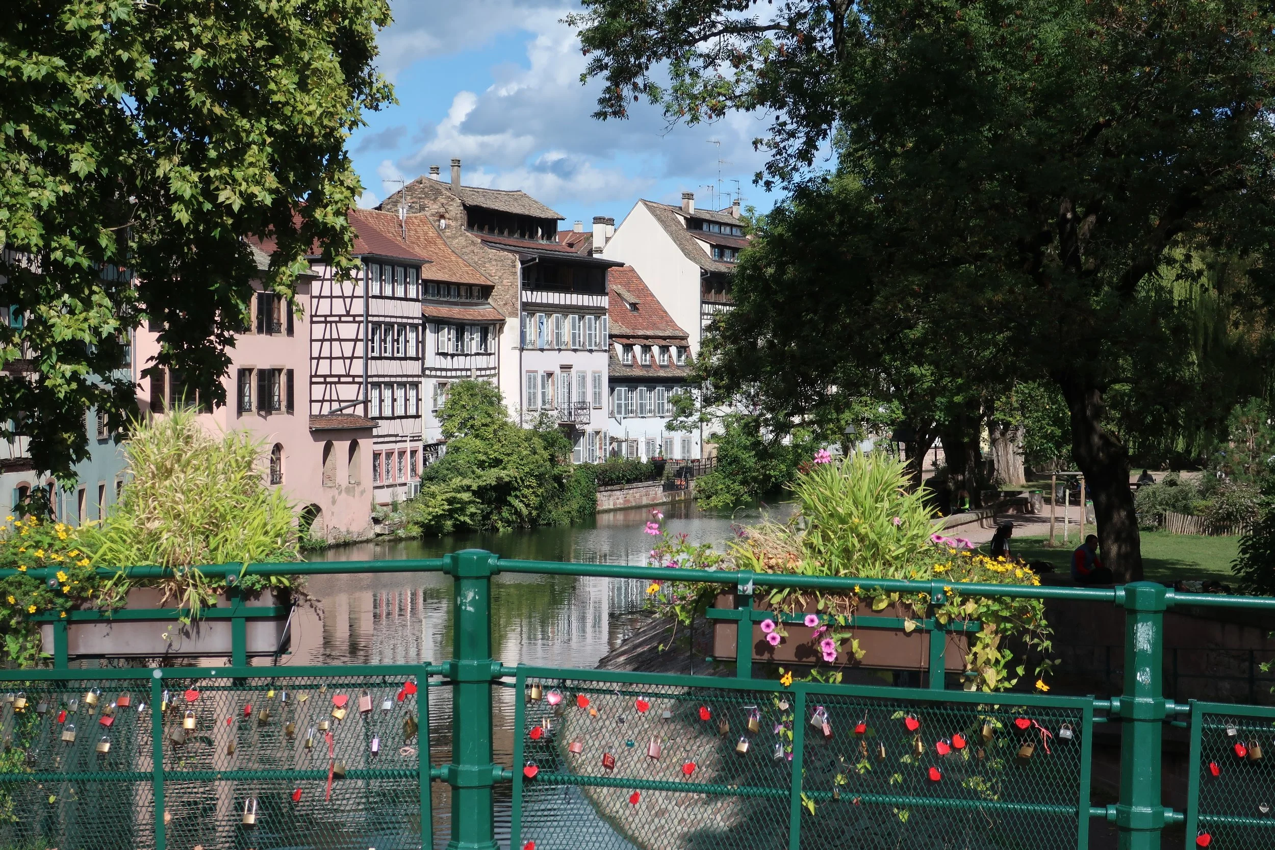  France--Strasbourg 2025--Petite France neighborhood of Strasbourg, with the old buildings 