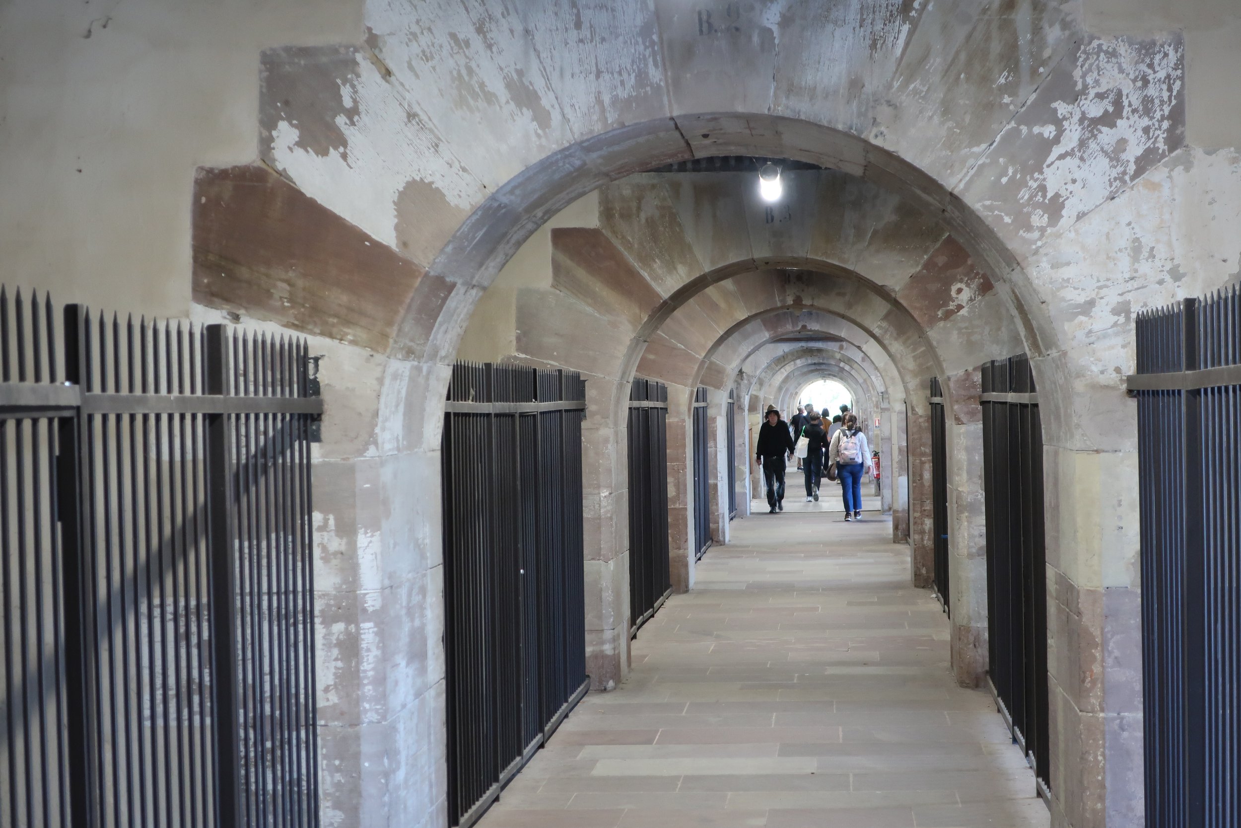  France--Strasbourg 2025--Petite France neighborhood of Strasbourg, inside the Barrage (Dam) . 