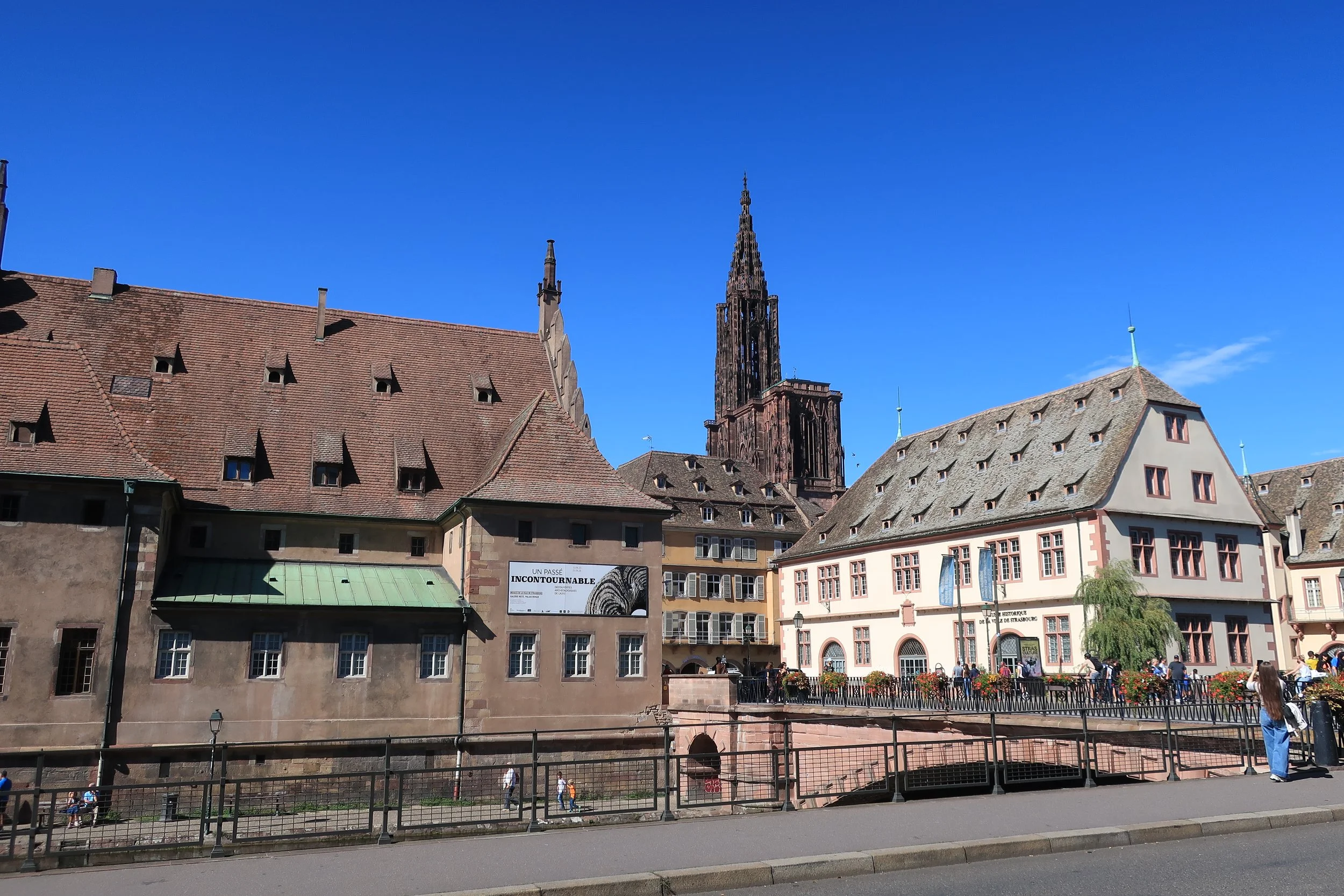  France--Strasbourg 2025--On the edge of Petite France near Place Thomas 