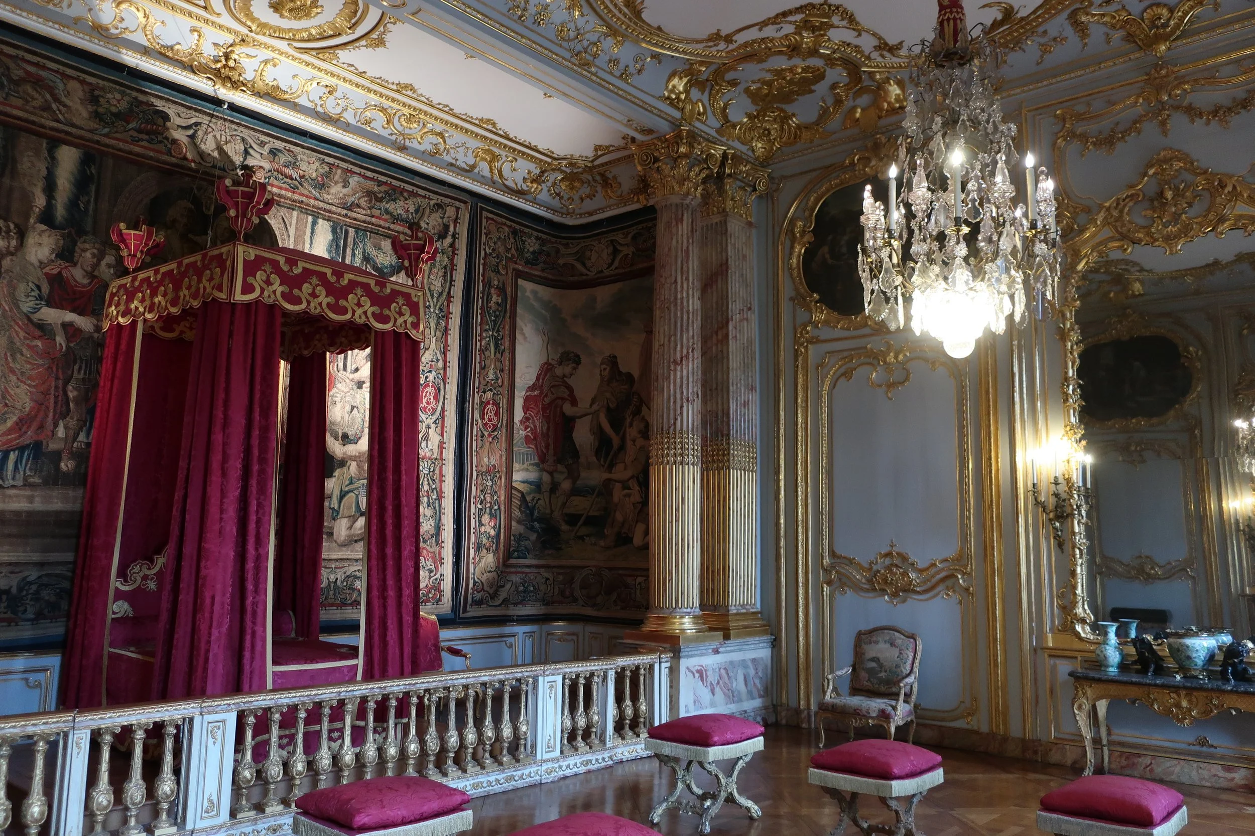  France--Strasbourg 2025--Rohan Museum--Bed Room 