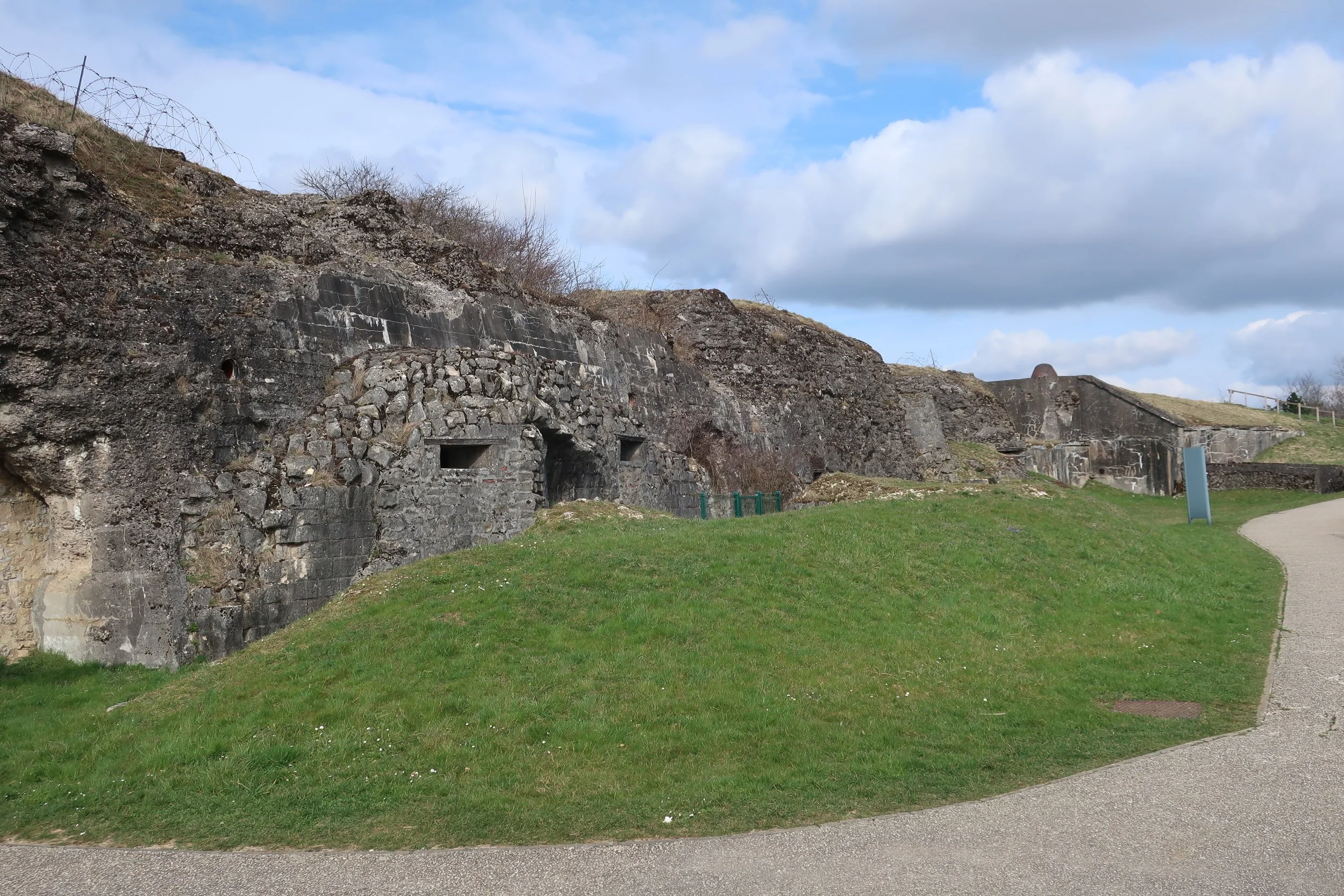  Verdun, France March, 2025--Fort Douaumont facade 
