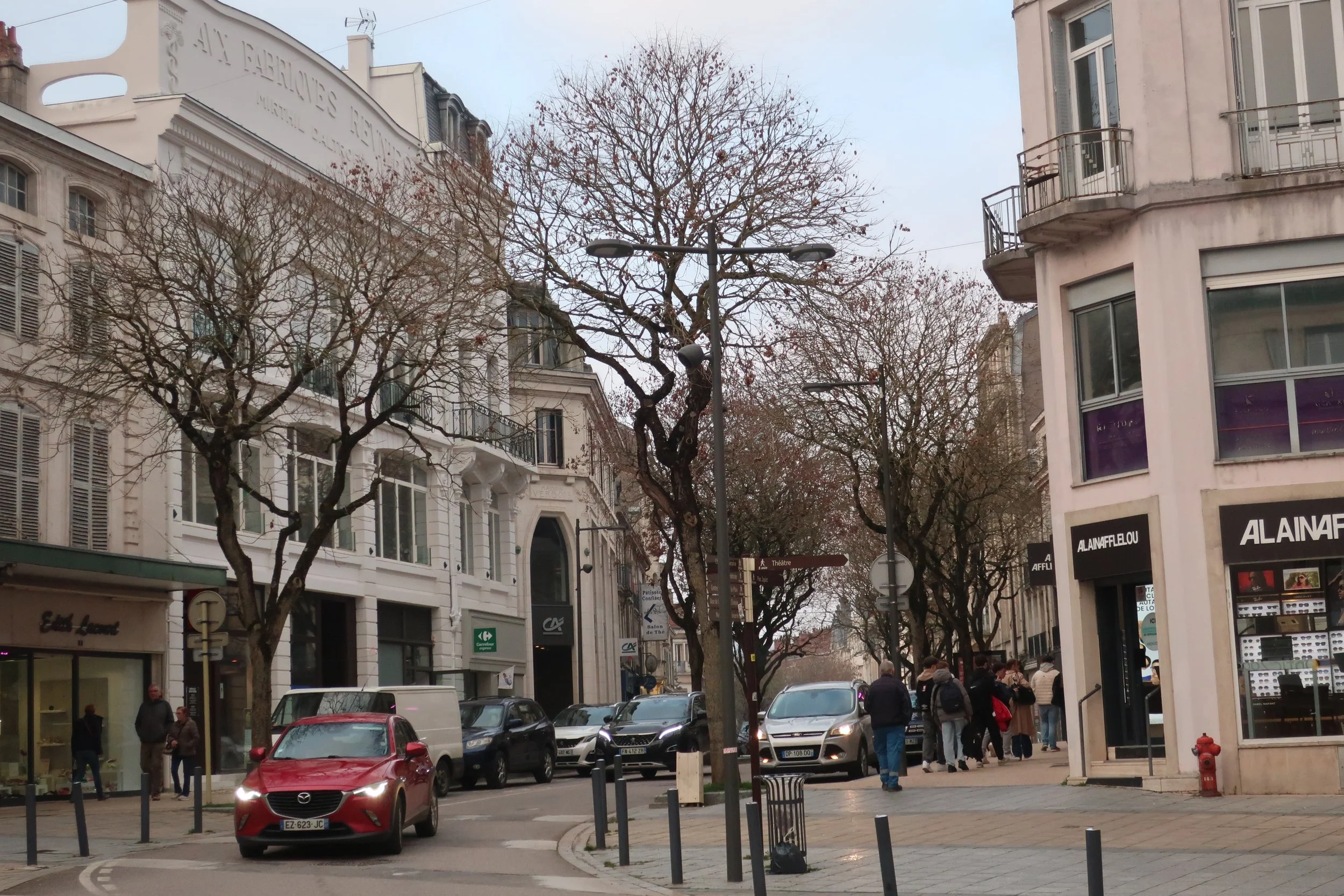  Verdun, France March, 2025--Downtown 