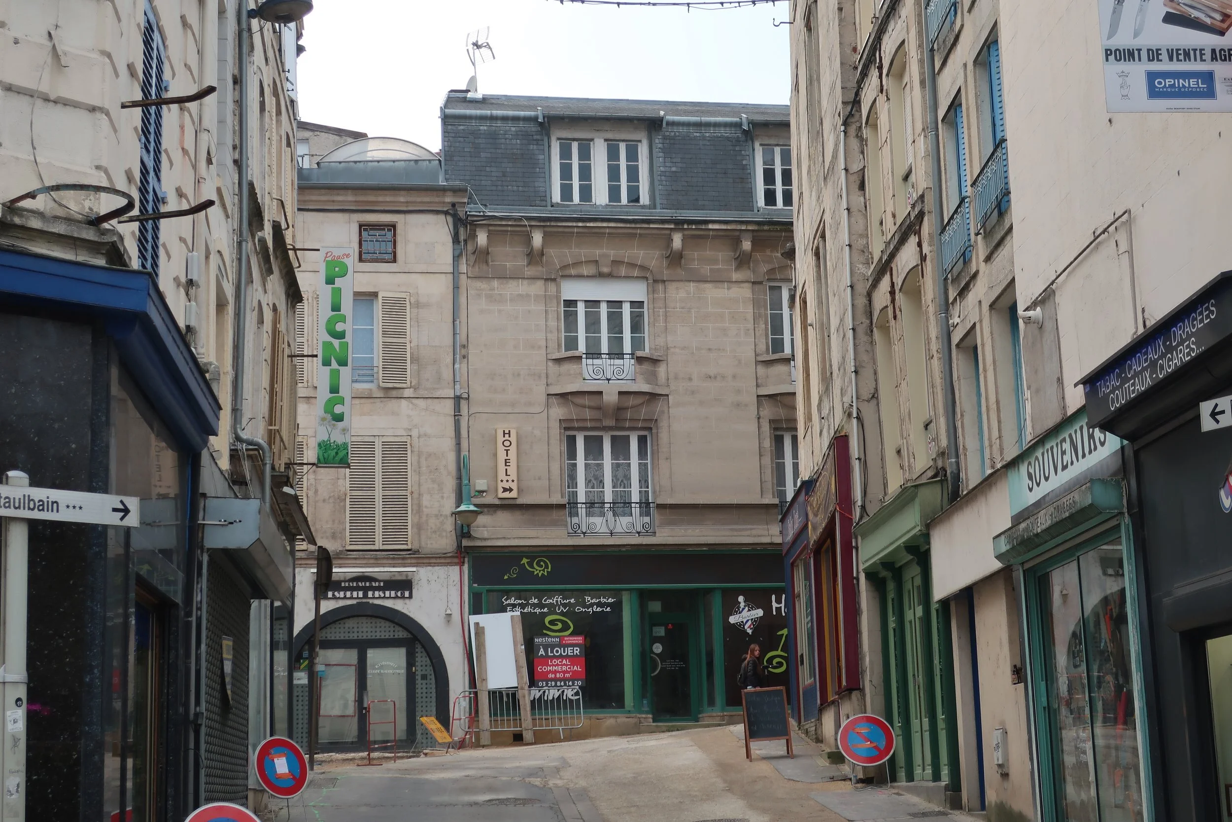  Verdun, France March, 2025--Downtown right near our hotel 