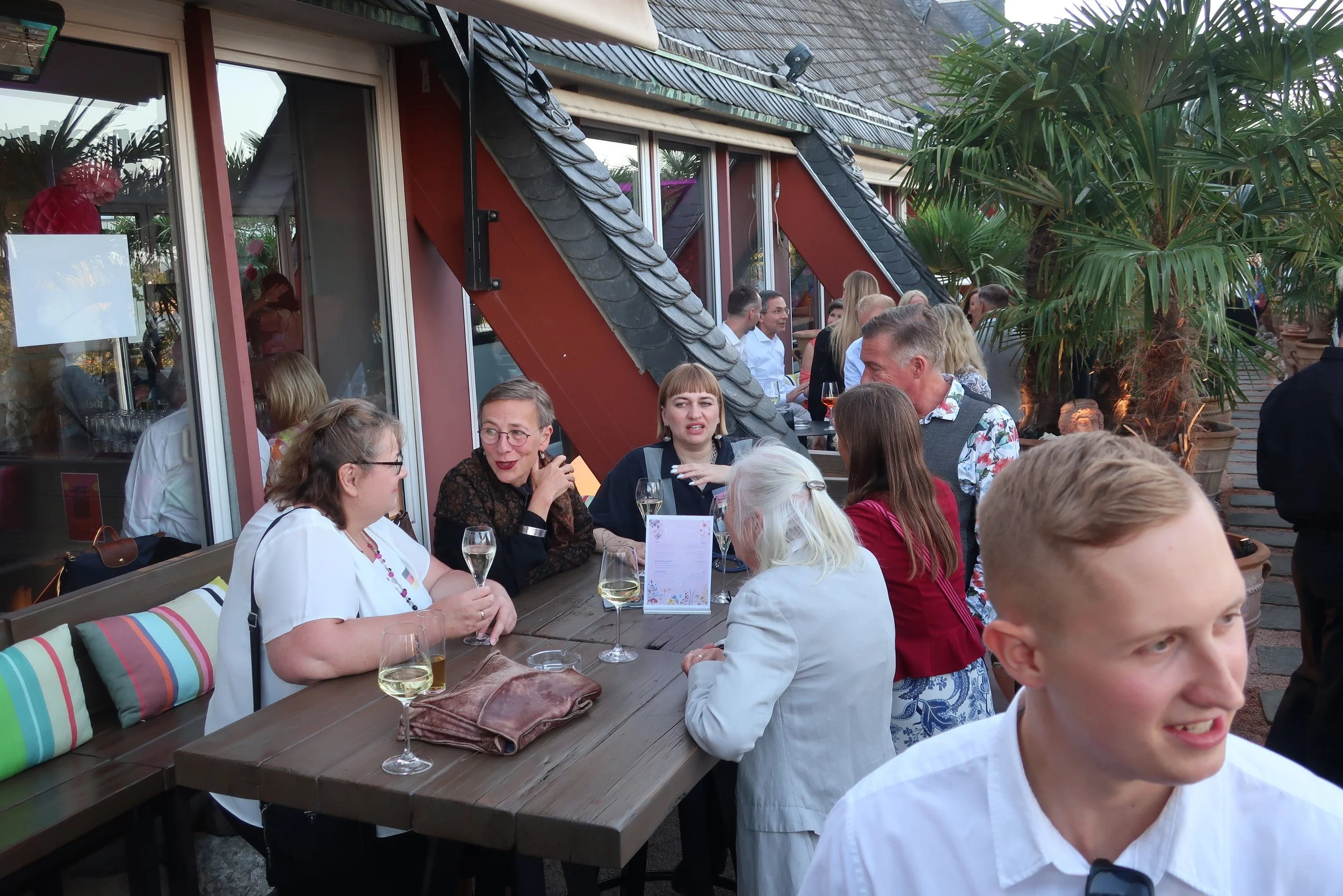  Cologne 2026--Not Christin's Birthday Party--Rhinehof--Karin Kindel, Johanna  and Paulina Henze, Andreas Loesche, and Lennart Sachs 