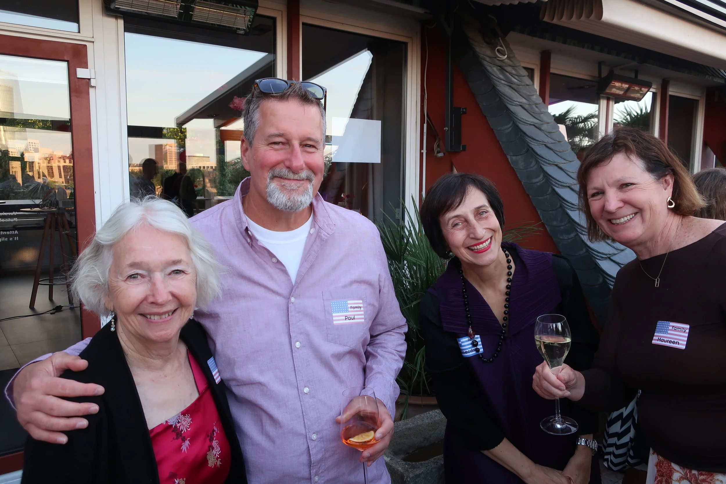  Cologne 2026--Not Christin's Birthday Party--Rhinehof--Carrol Kindel, Paul Barton, Theodora Mantzaris and Maureen Barton 