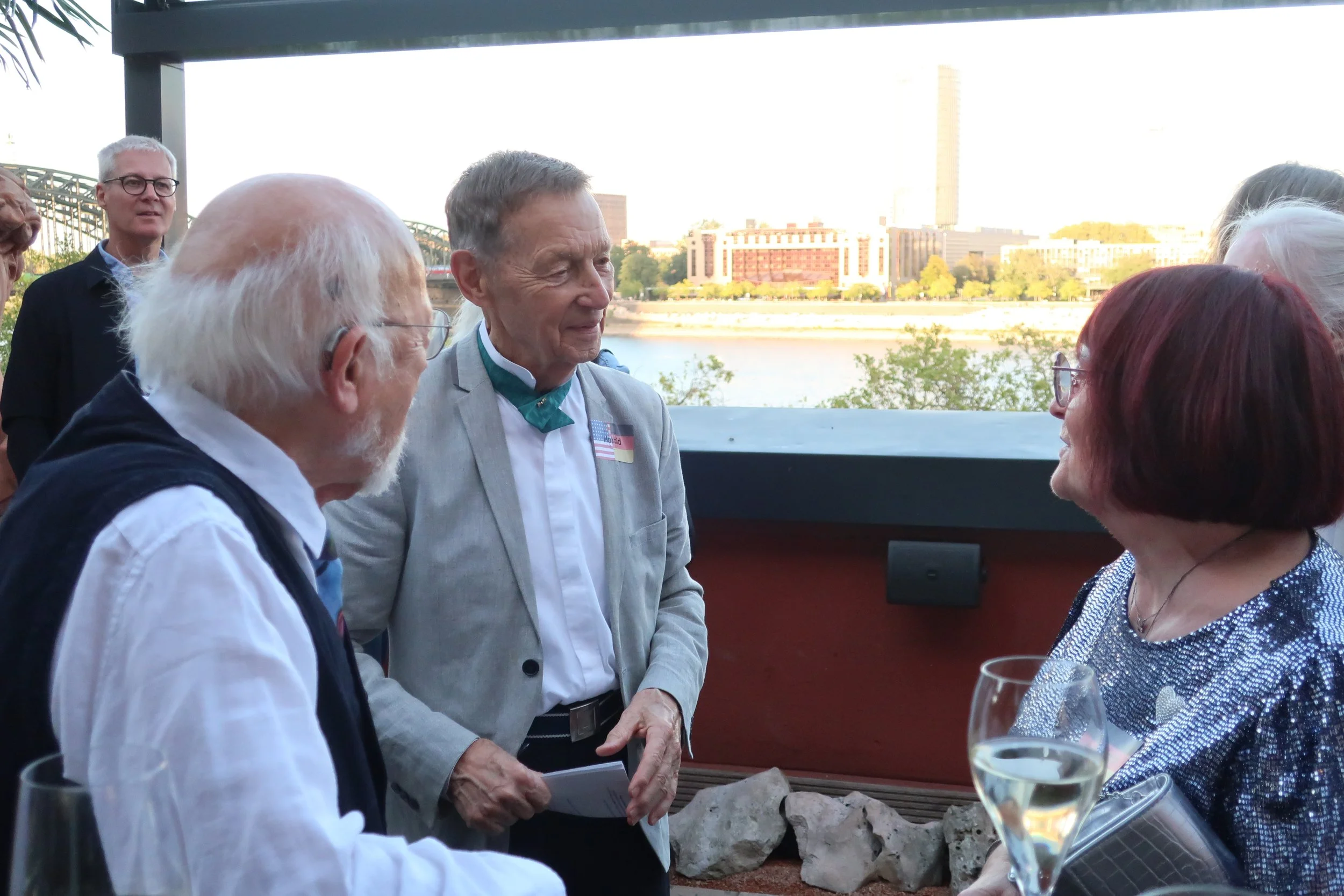  Cologne 2026--Not Christin's Birthday Party--Rhinehof--Hannes Loesche, Harald Grieser, Lis Loesche and Birgitt Gruenert 