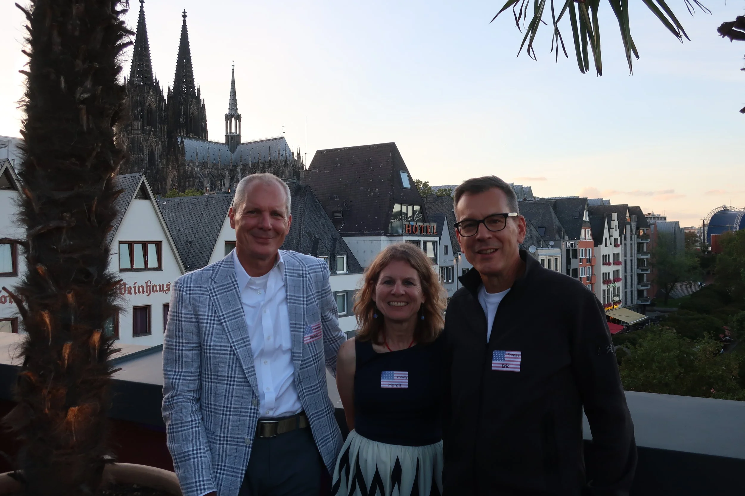  Cologne 2026--Not Christin's Birthday Party--Rhinehof--Peter, Margit and Eric Kindel 