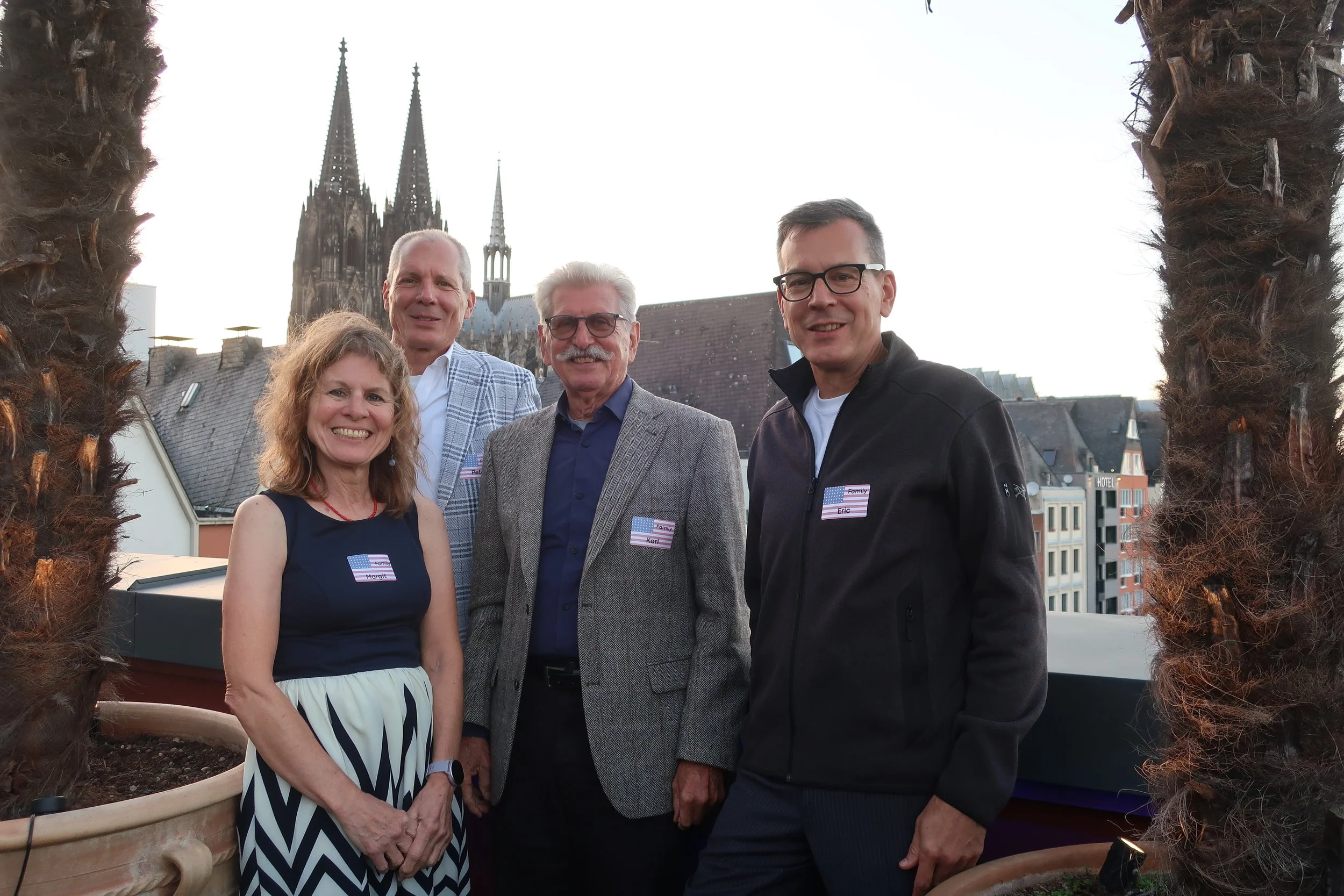  Cologne 2026--Not Christin's Birthday Party--Rhinehof--Margit, Peter, Karl and Eric Kindel 