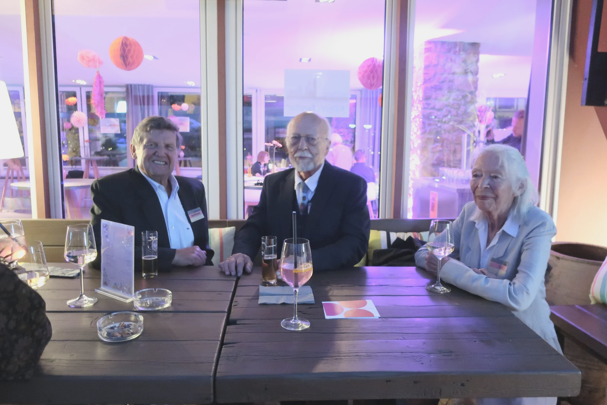  Cologne 2026--Not Christin's Birthday Party--Rhinehof--Gottfried Gruenert and Hannes and Lis Loesche 