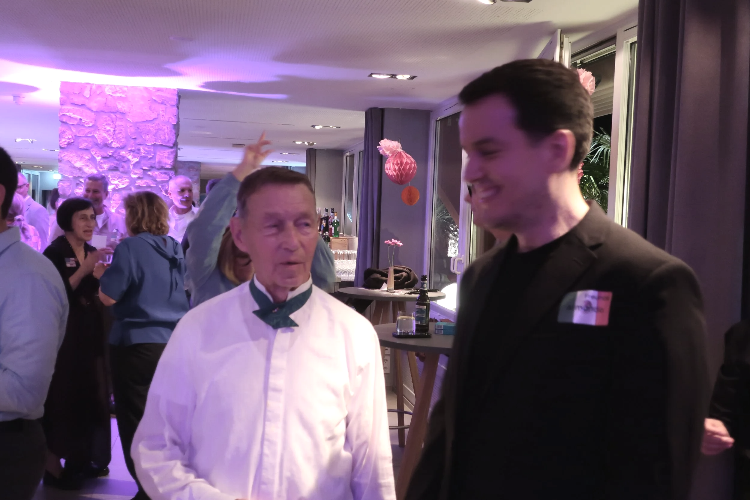  Cologne 2026--Not Christin's Birthday Party--Rhinehof--Harald Grieser with Opera Singer,  Armando Elizondo 