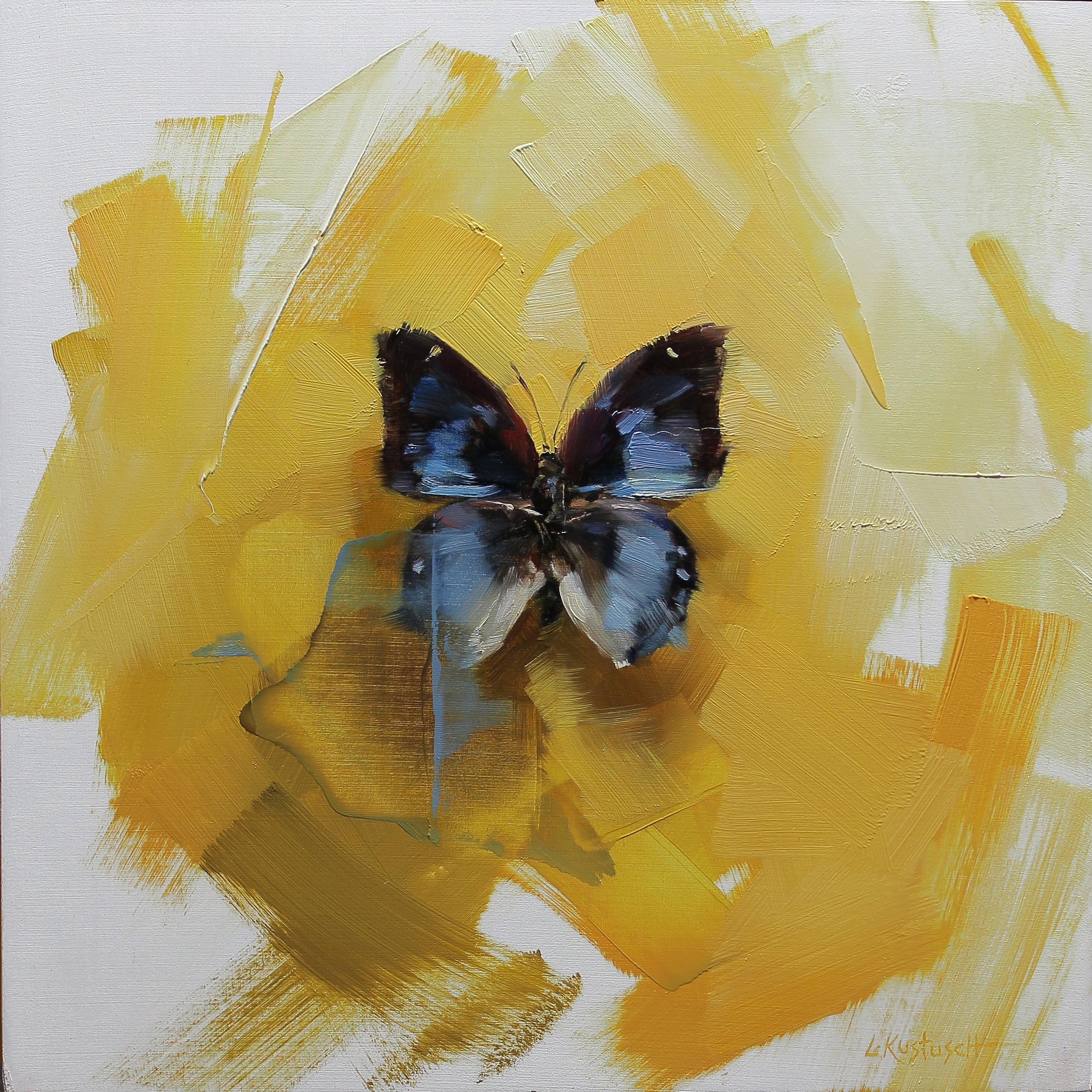 Картина черно желтая. Бабочки Lindsey Kustusch. Линдси Кустуш картины бабочки. Художник Lindsey Kustusch бабочки. Линдсей Кустуш.