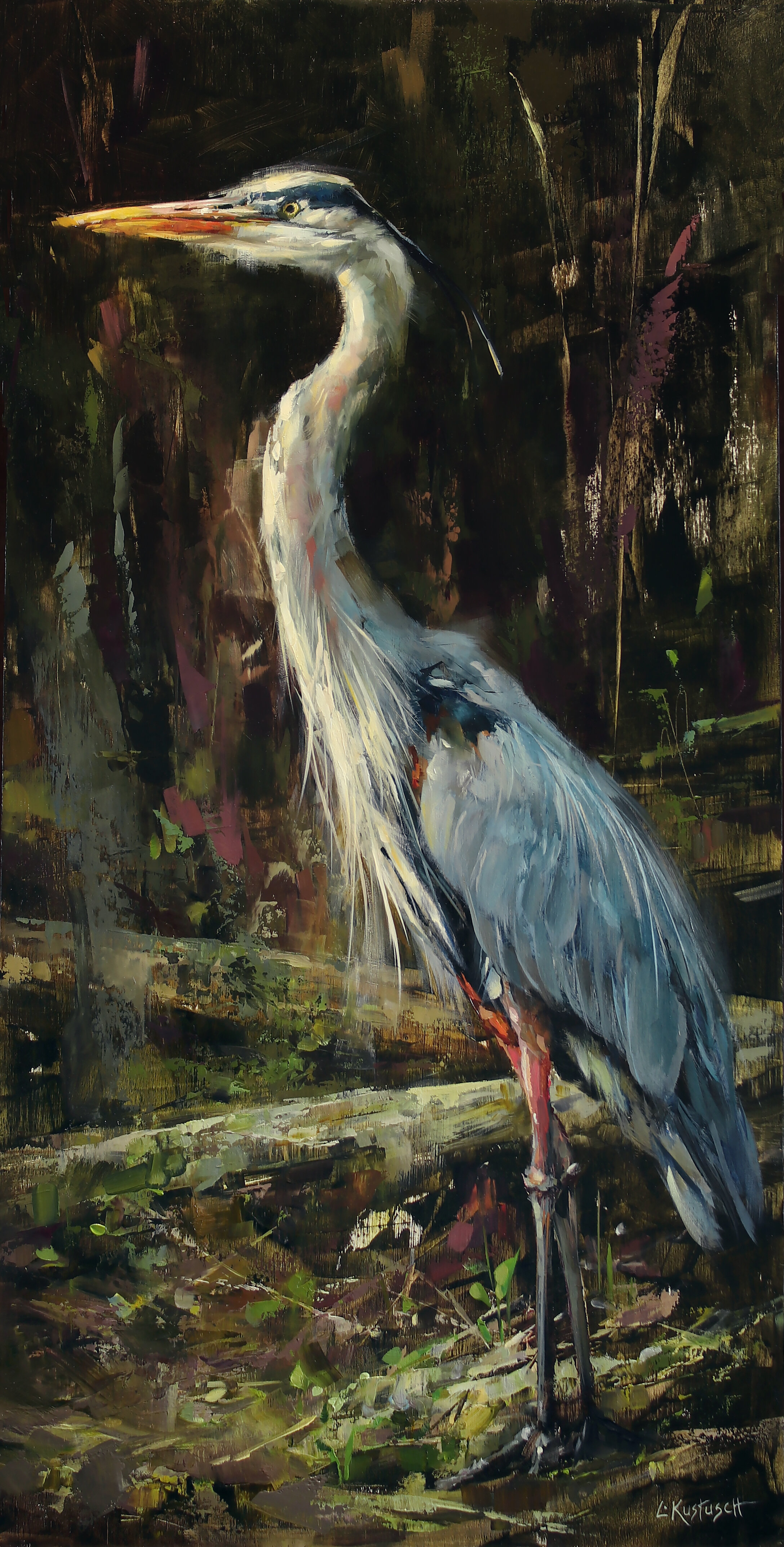 The Great Blue Heron