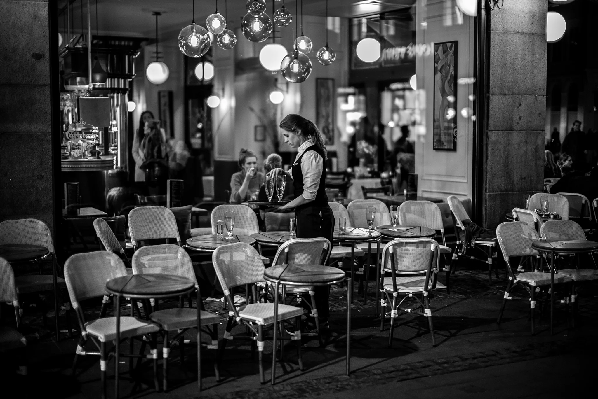 Walking around the city center of Copenhagen. Leica M240 + Leica M 50mm Noctilux 0.95 ASPH.