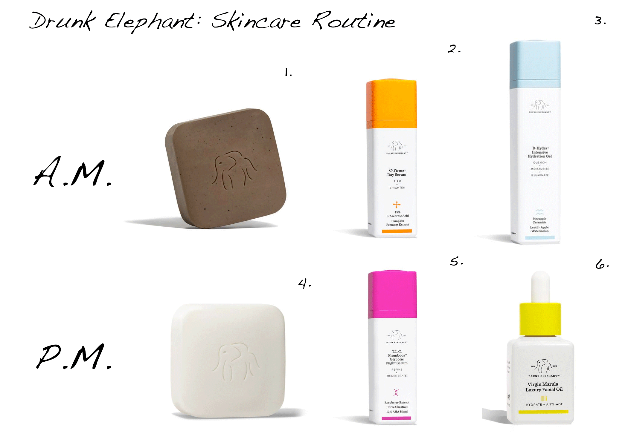 drunk elephant skin routine