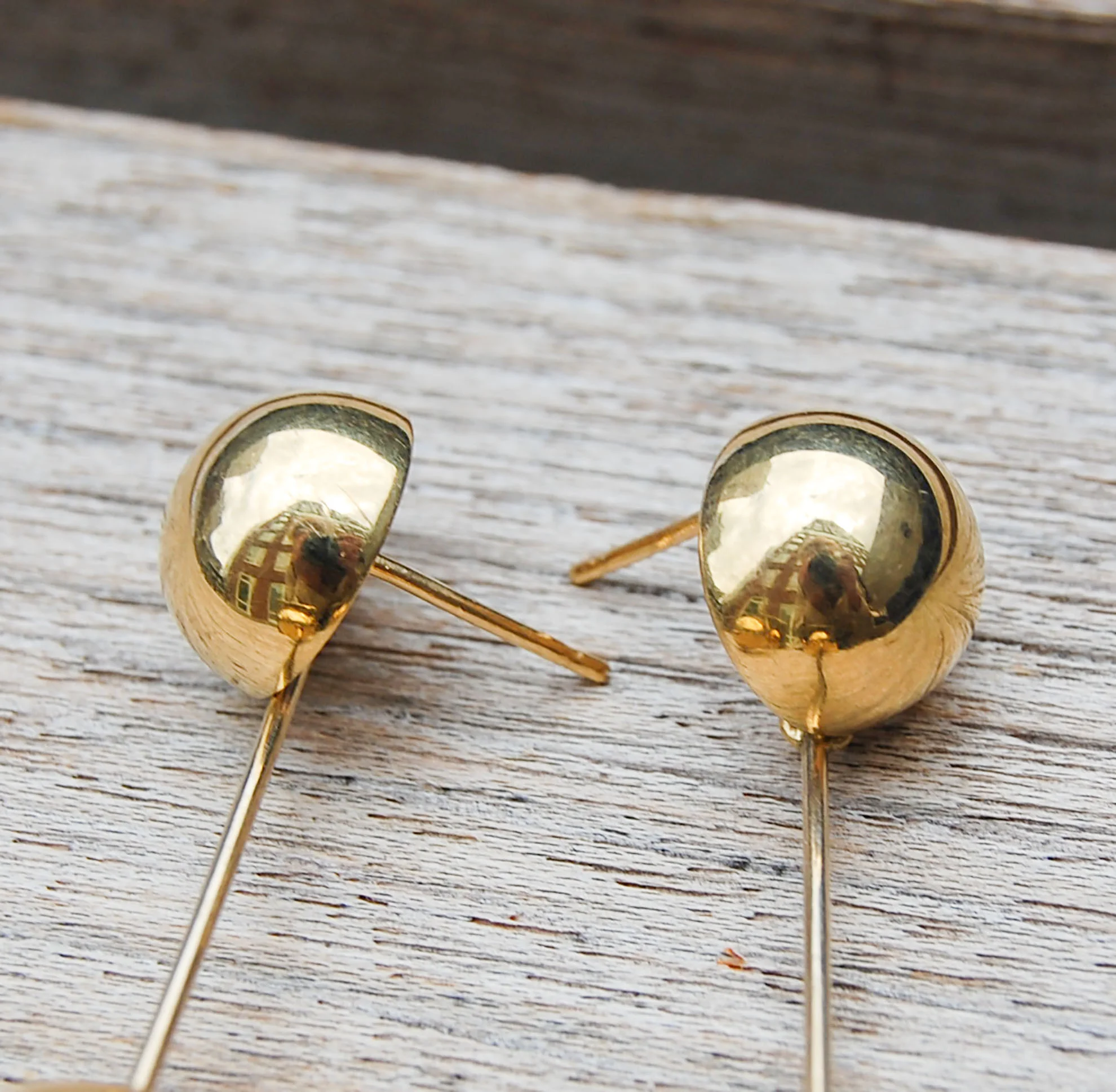 Vintage Jewelry, Vintage Earrings, Restored Gold and Silver Earrings, Vintage Diamonds.