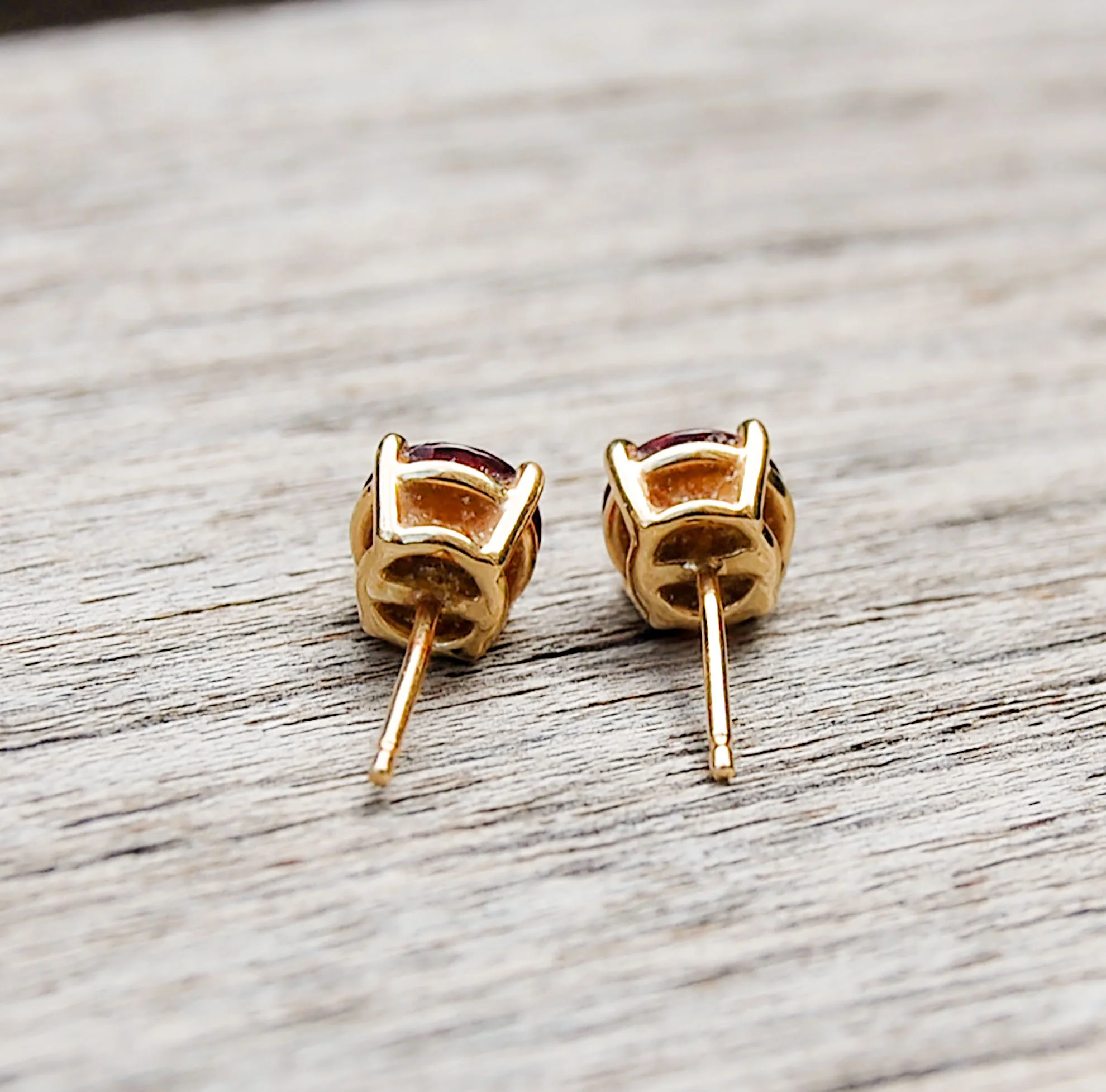 Vintage Jewelry, Vintage Earrings, Restored Gold and Silver Earrings, Vintage Diamonds.