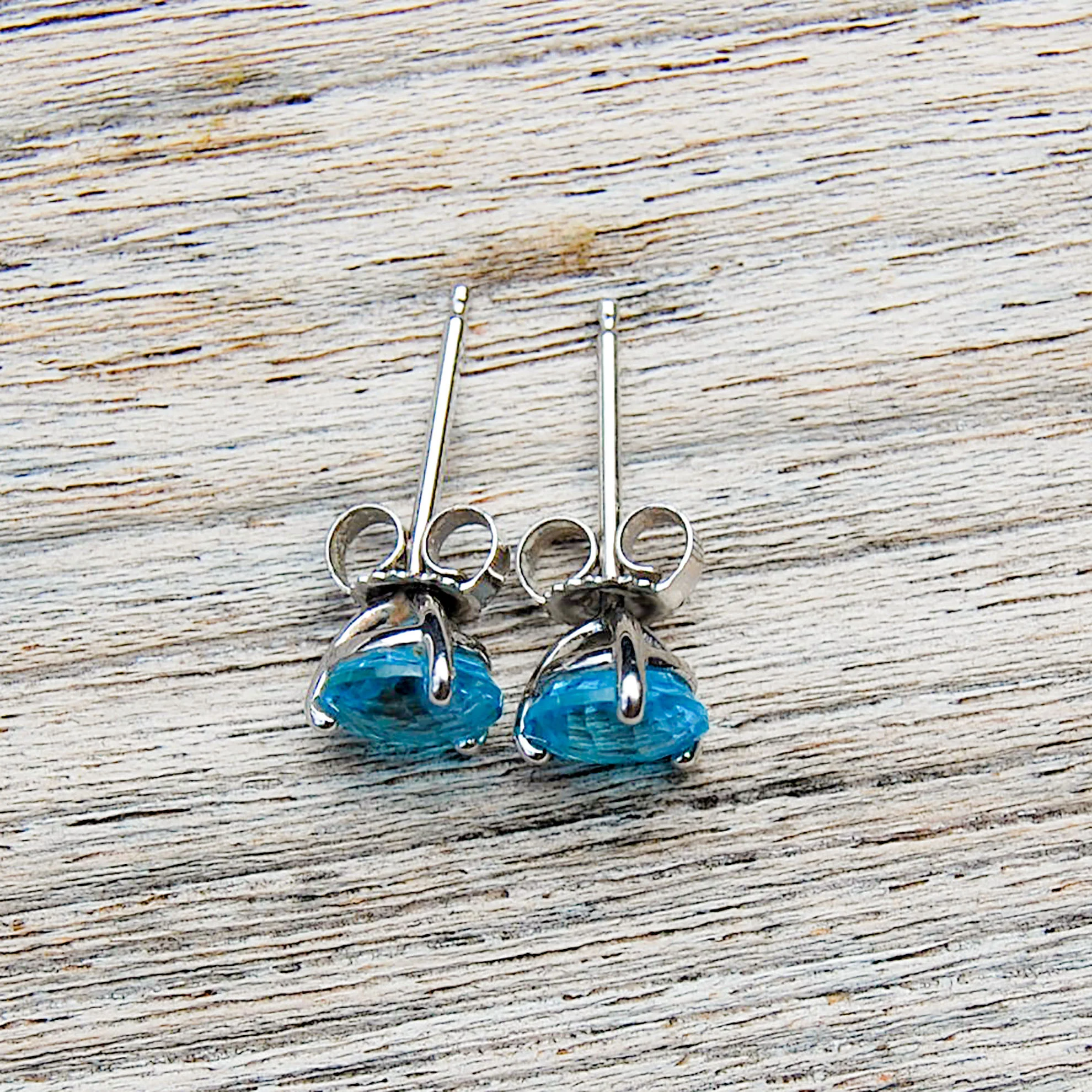 Vintage Jewelry, Vintage Earrings, Restored Gold and Silver Earrings, Vintage Diamonds.