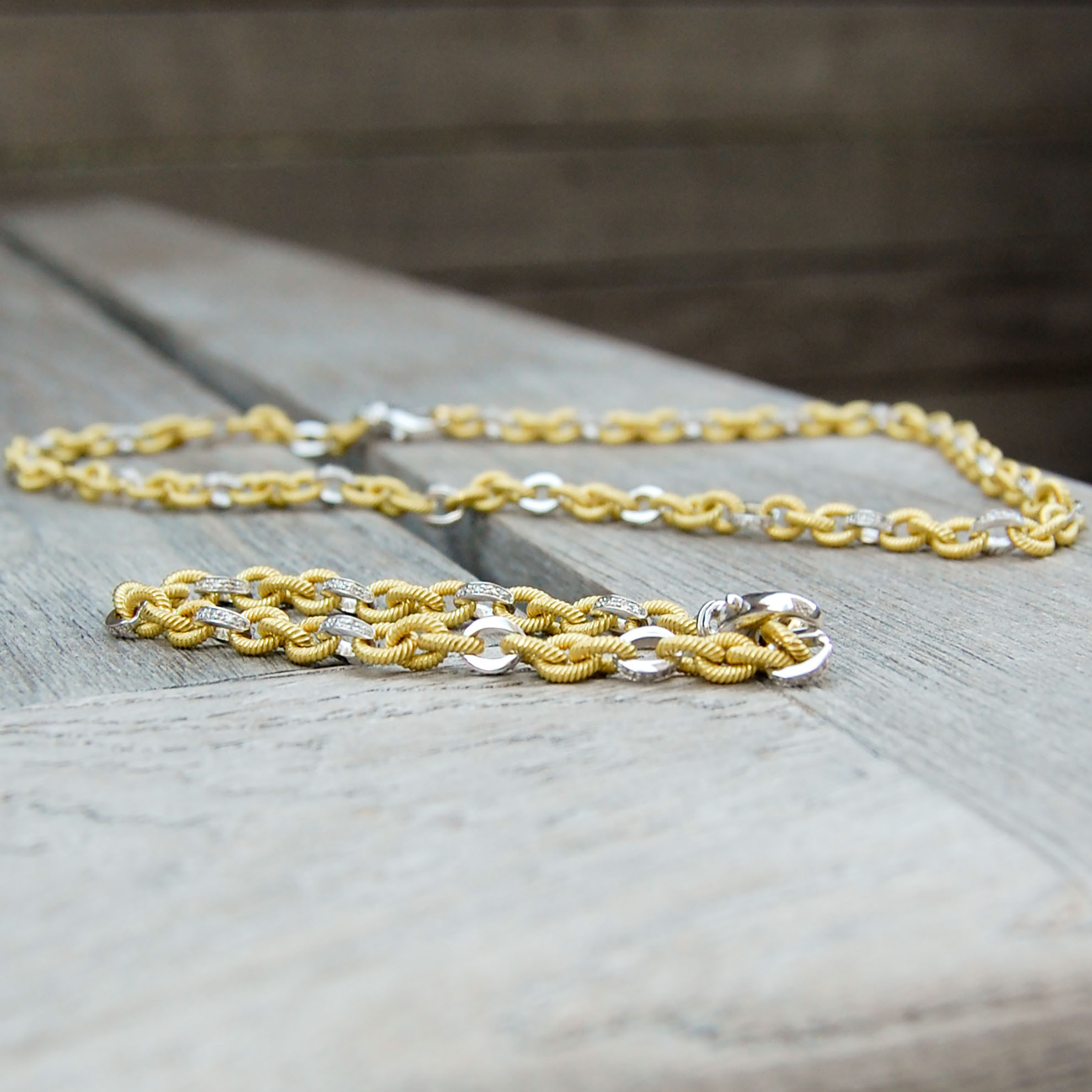 Vintage Jewelry, Vintage Bracelets, Restored Gold and Silver Bracelets, Vintage Diamonds.