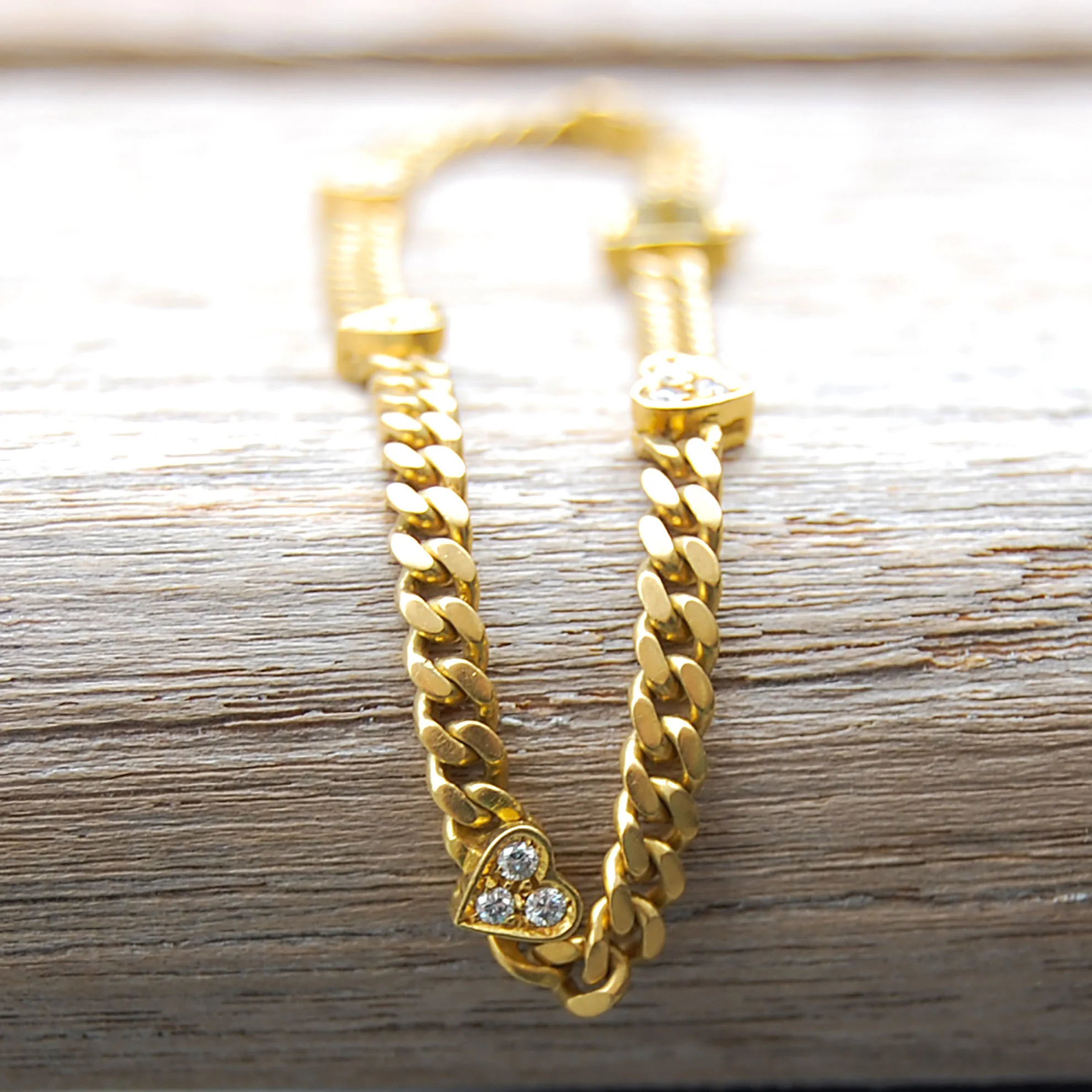 Vintage Jewelry, Vintage Bracelets, Restored Gold and Silver Bracelets, Vintage Diamonds.