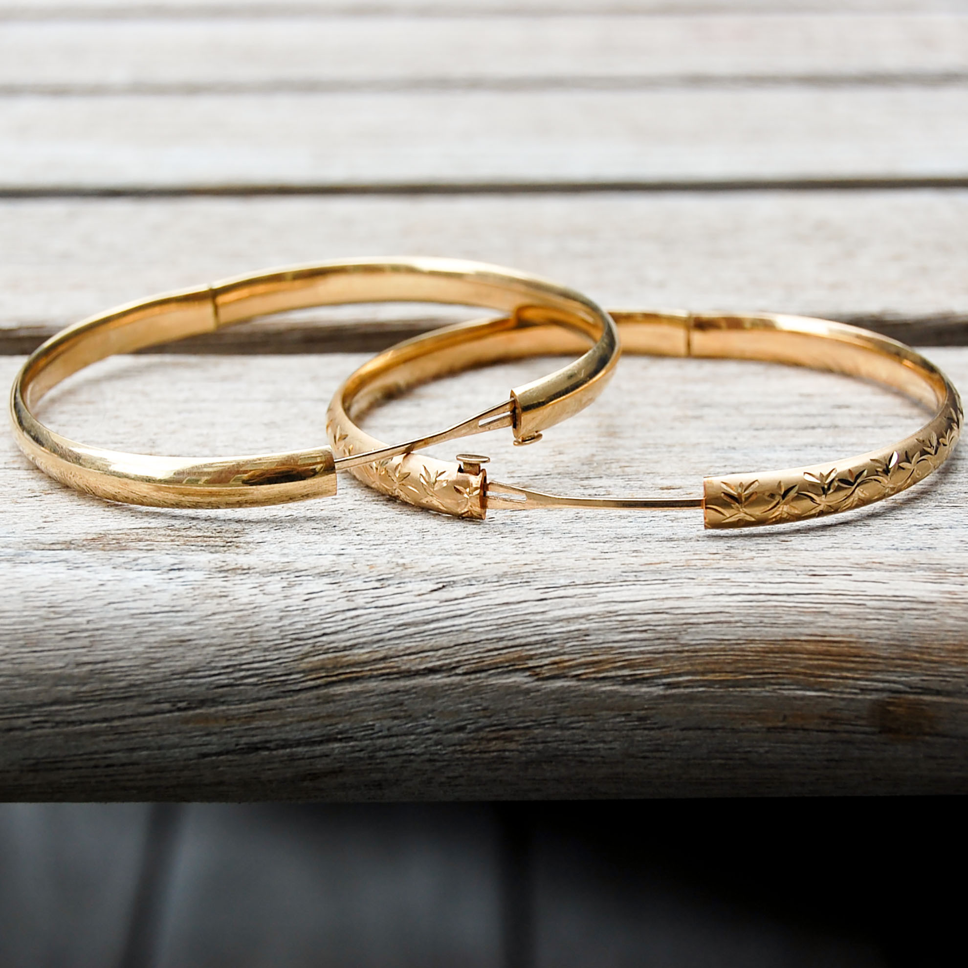 Vintage Jewelry, Vintage Bracelets, Restored Gold and Silver Bracelets, Vintage Diamonds.