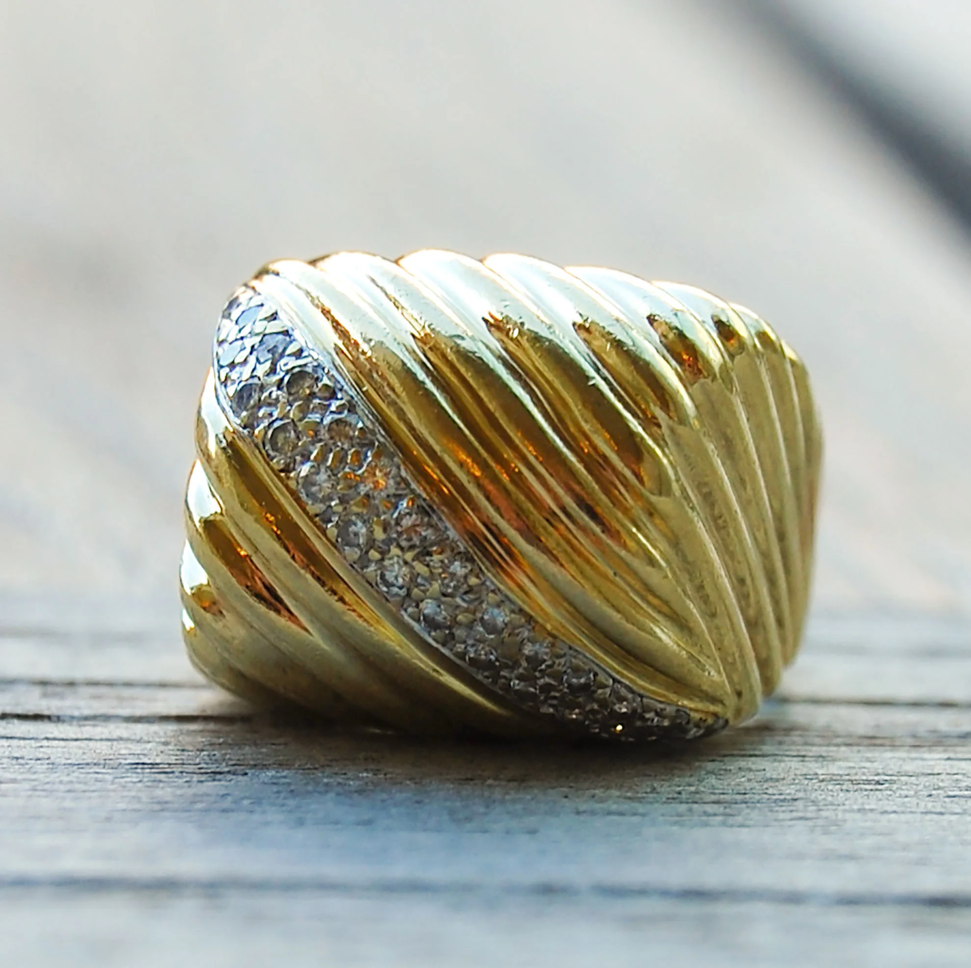 Vintage Jewelry, Vintage Rings, Restored Gold and Silver Rings, Vintage Diamonds